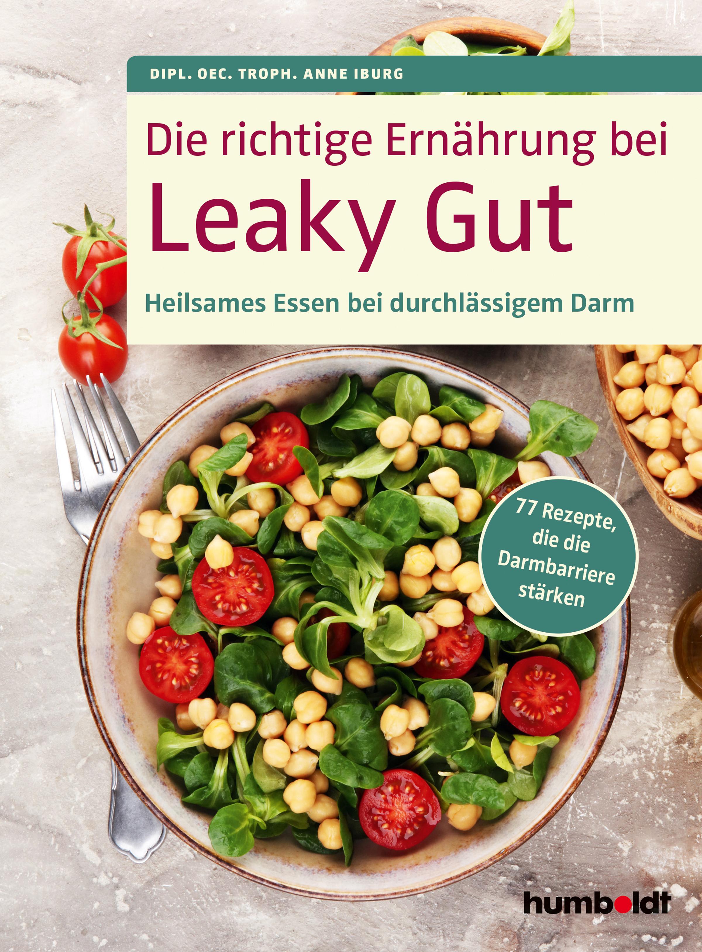 Vorderes Coverbild Die richtige Ernährung bei Leaky Gut