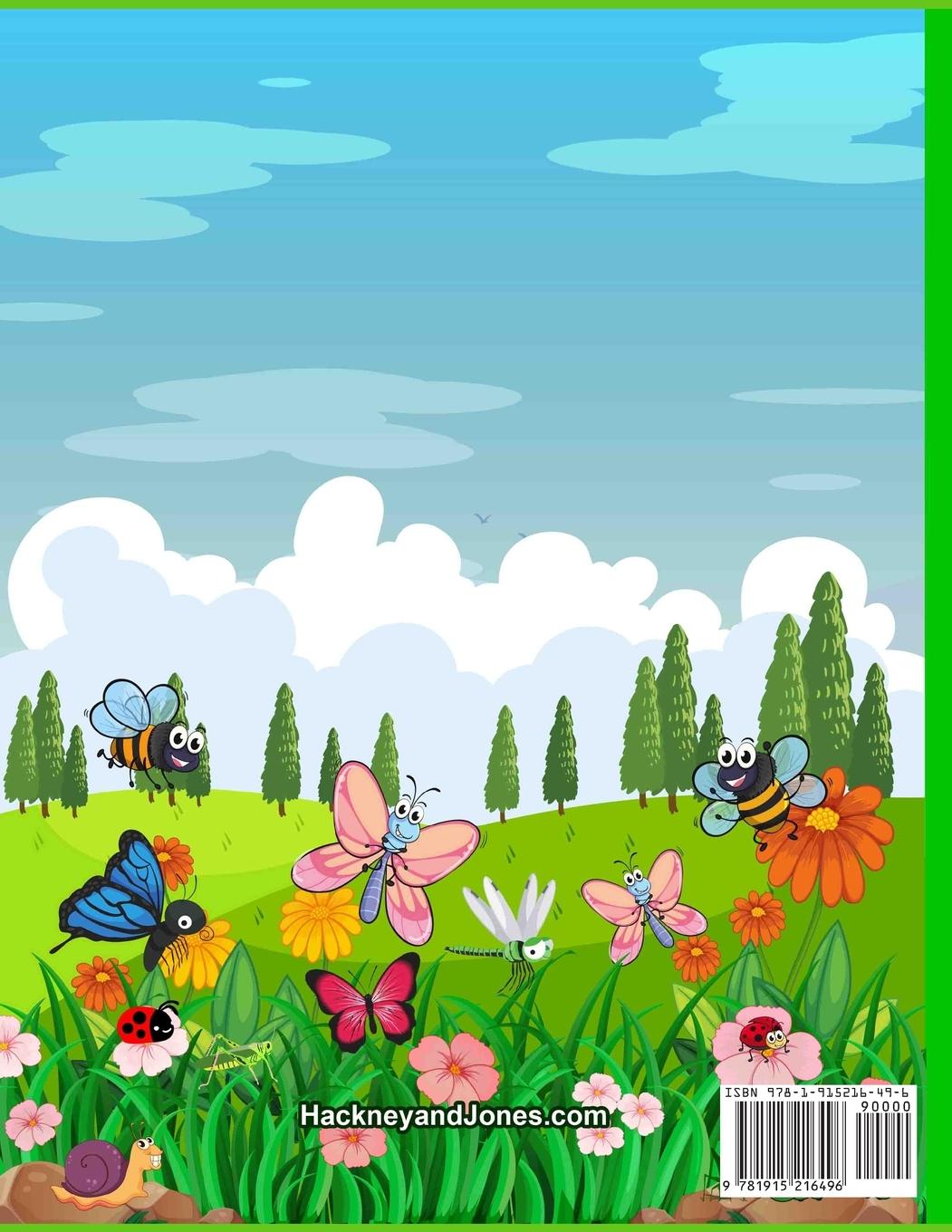 Rückseitencover Bugs And Insects Book For Kids Ages 4-8