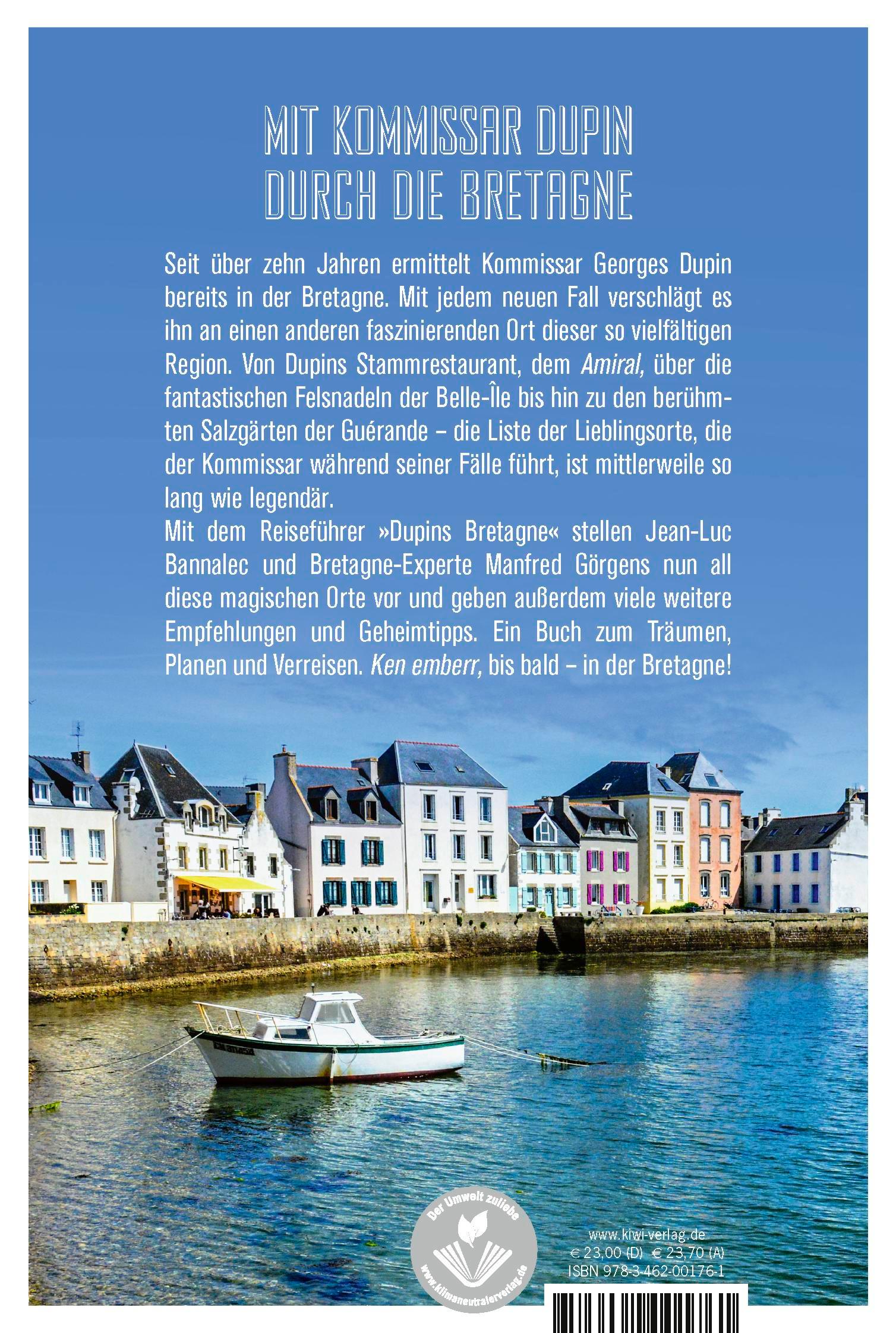 Rückseitencover Dupins Bretagne