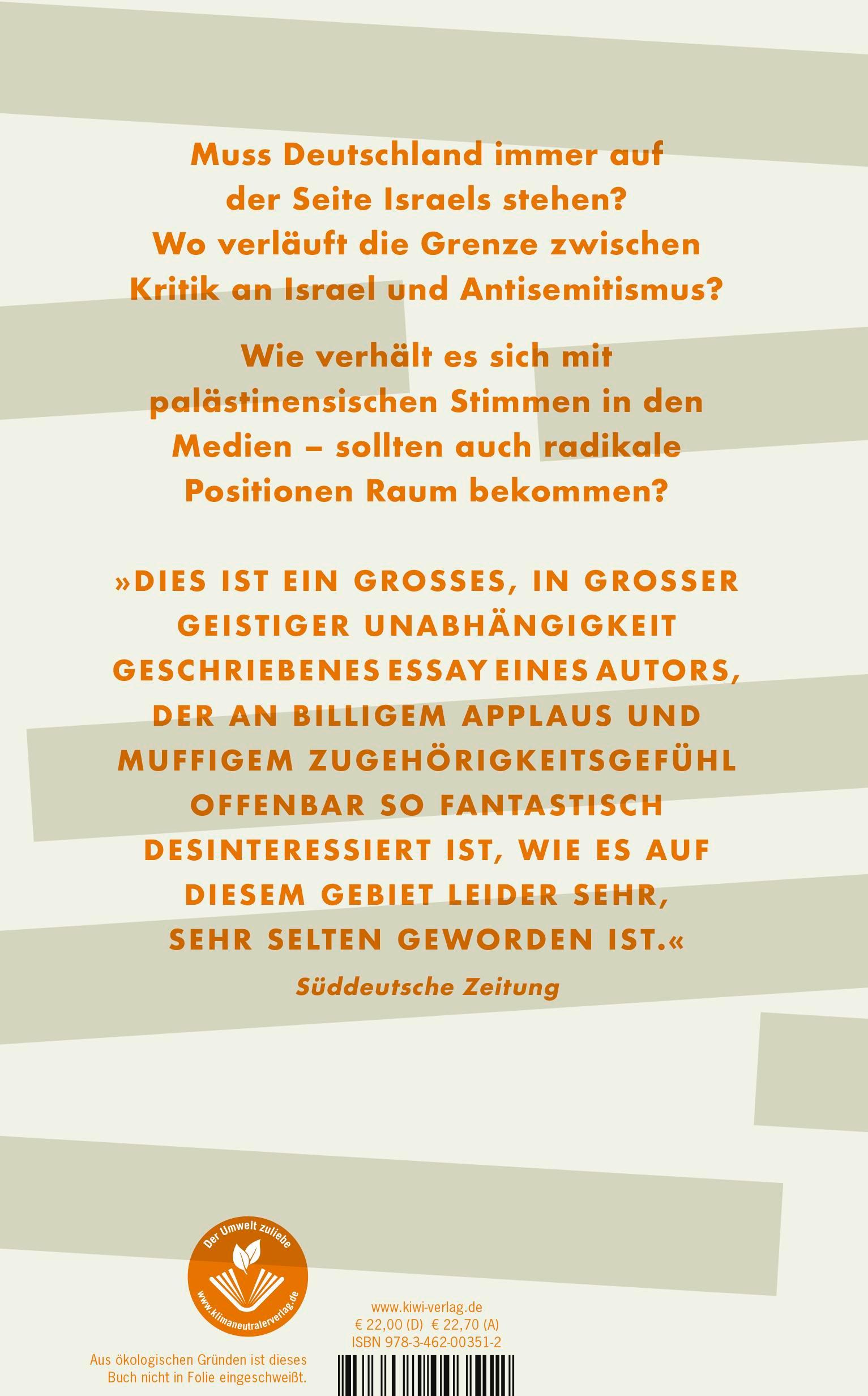 Rückseitencover Über Israel reden