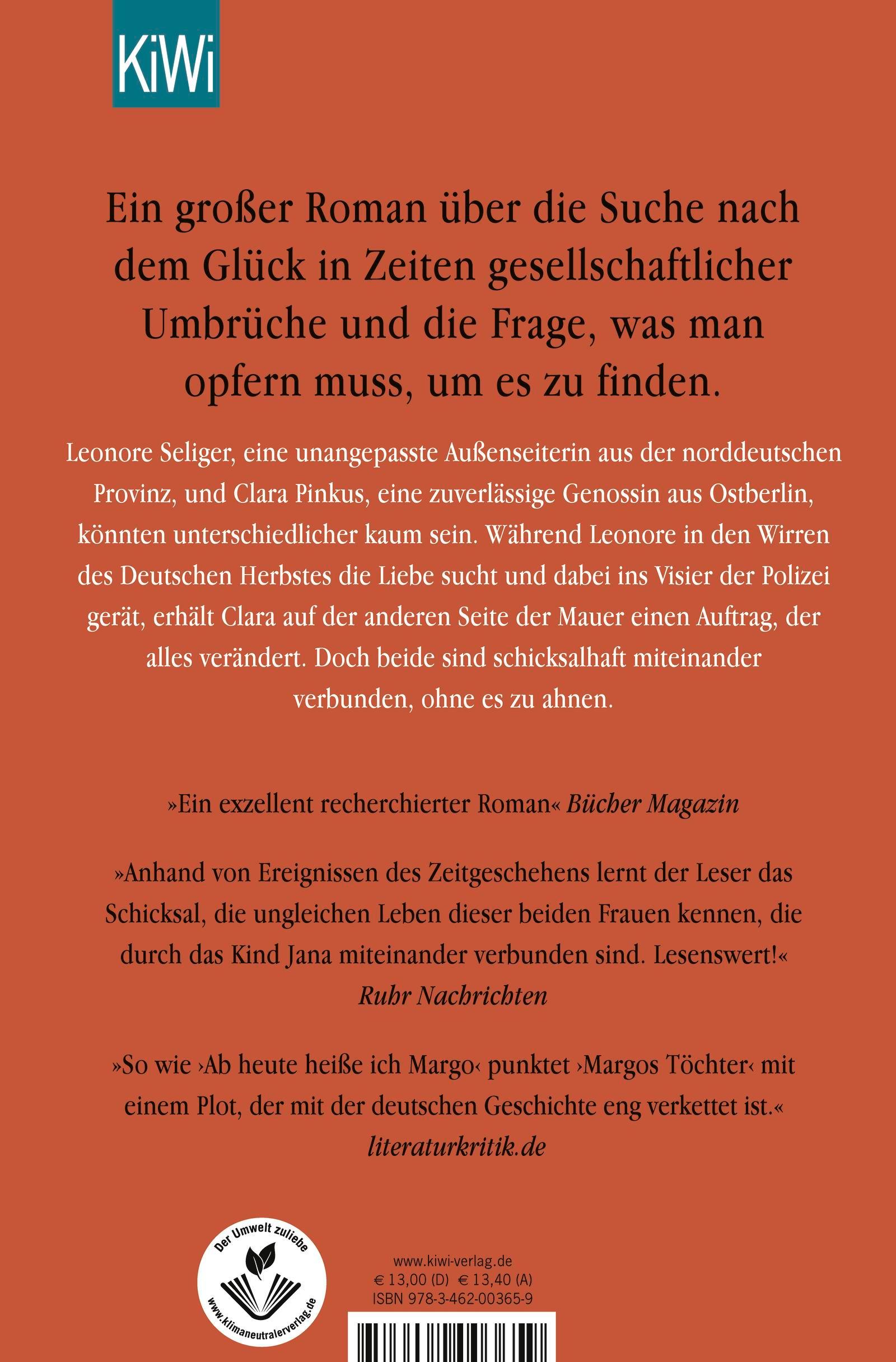 Rückseitencover Margos Töchter