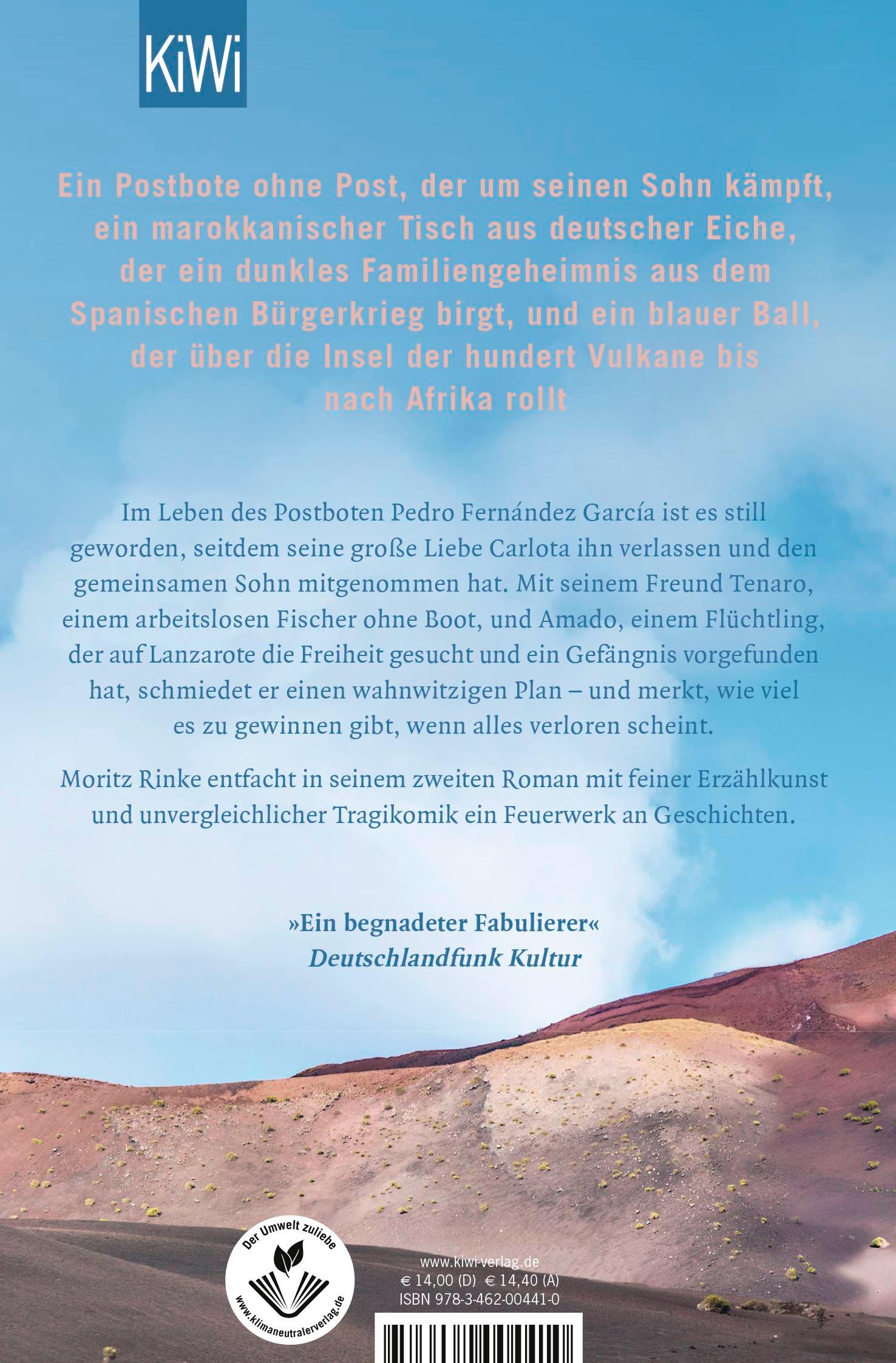 Rückseitencover Der längste Tag im Leben des Pedro Fernández García
