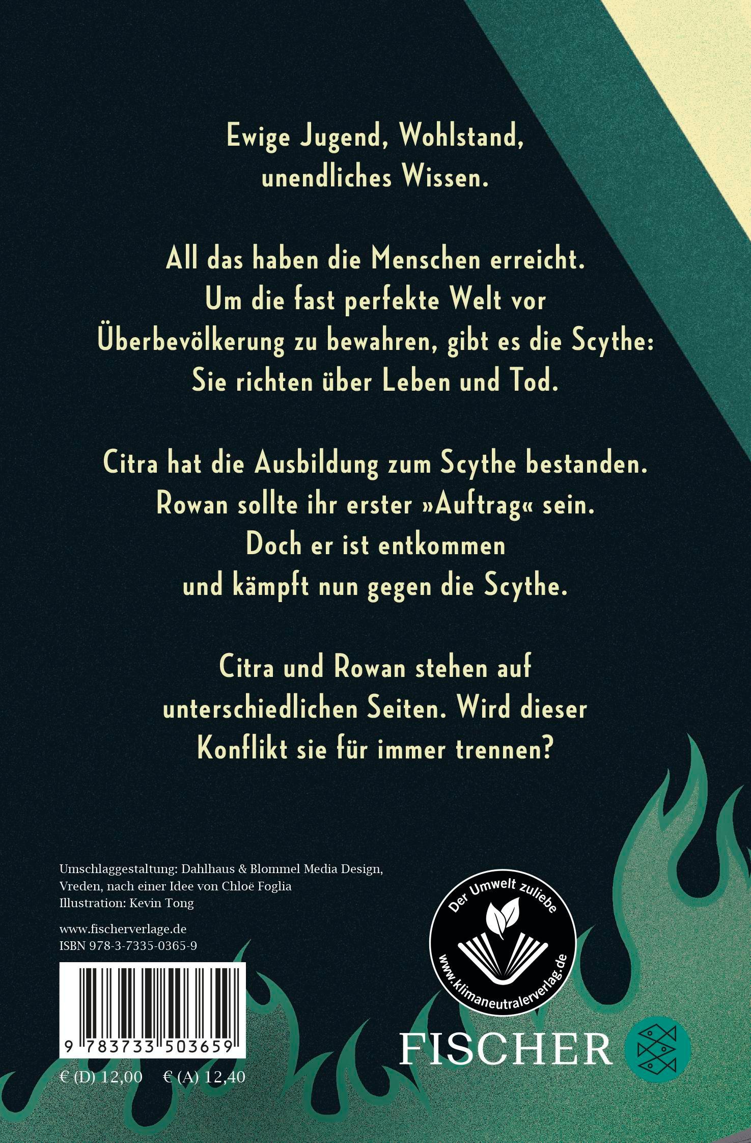 Rückseitencover Scythe - Der Zorn der Gerechten