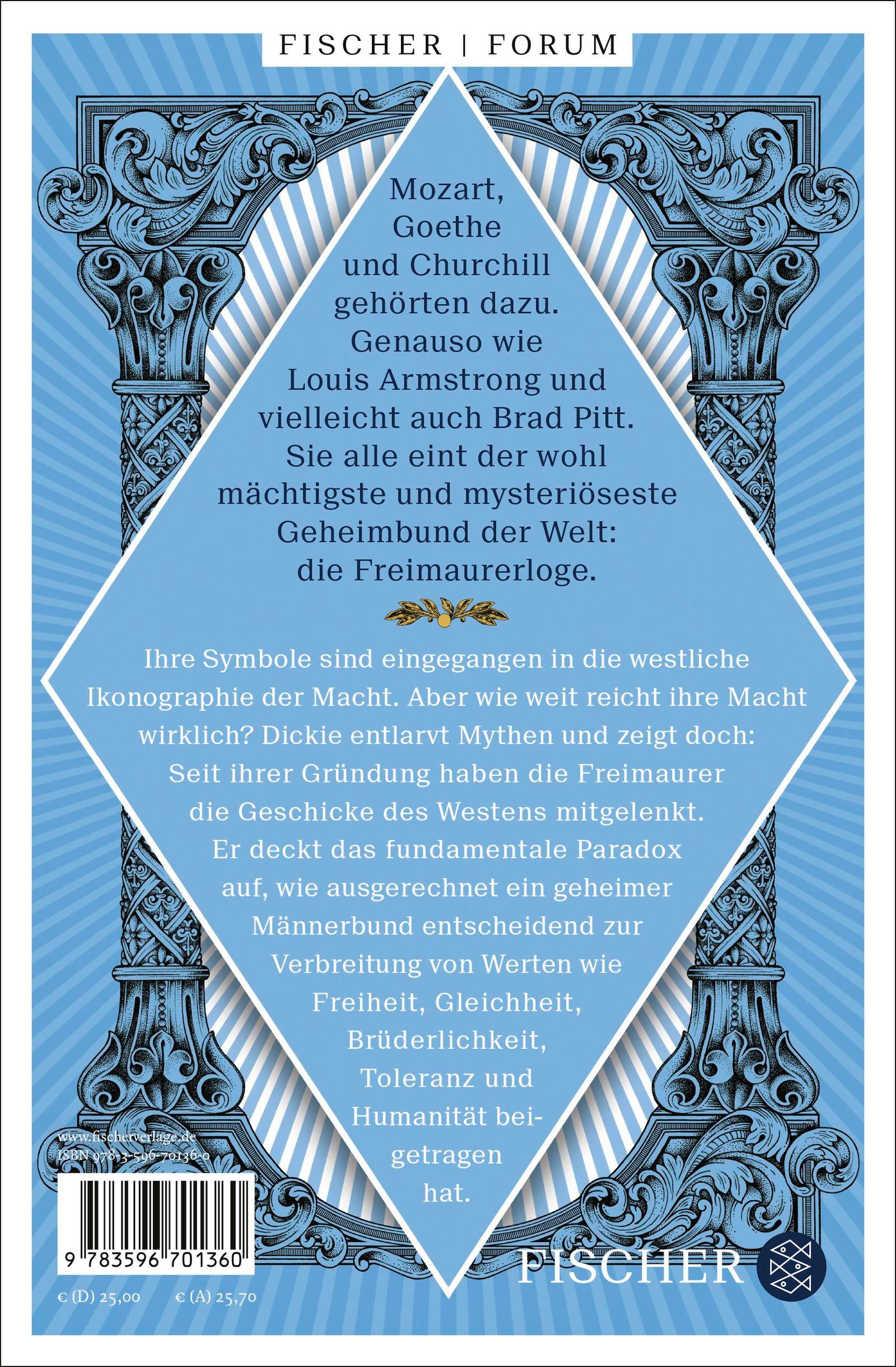 Rückseitencover Die Freimaurer - Der mächtigste Geheimbund der Welt