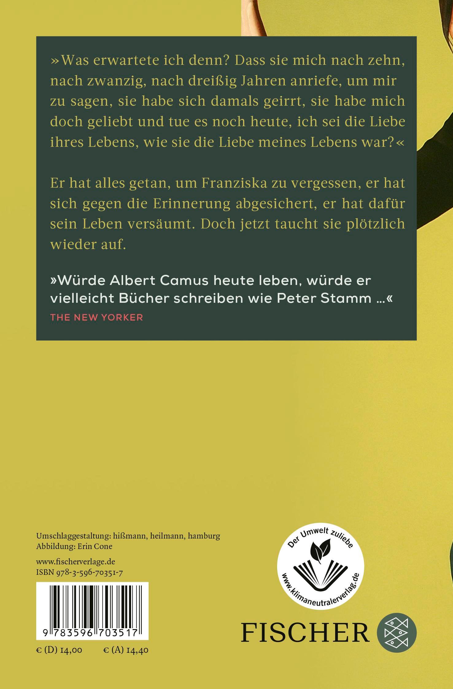 Rückseitencover Das Archiv der Gefühle
