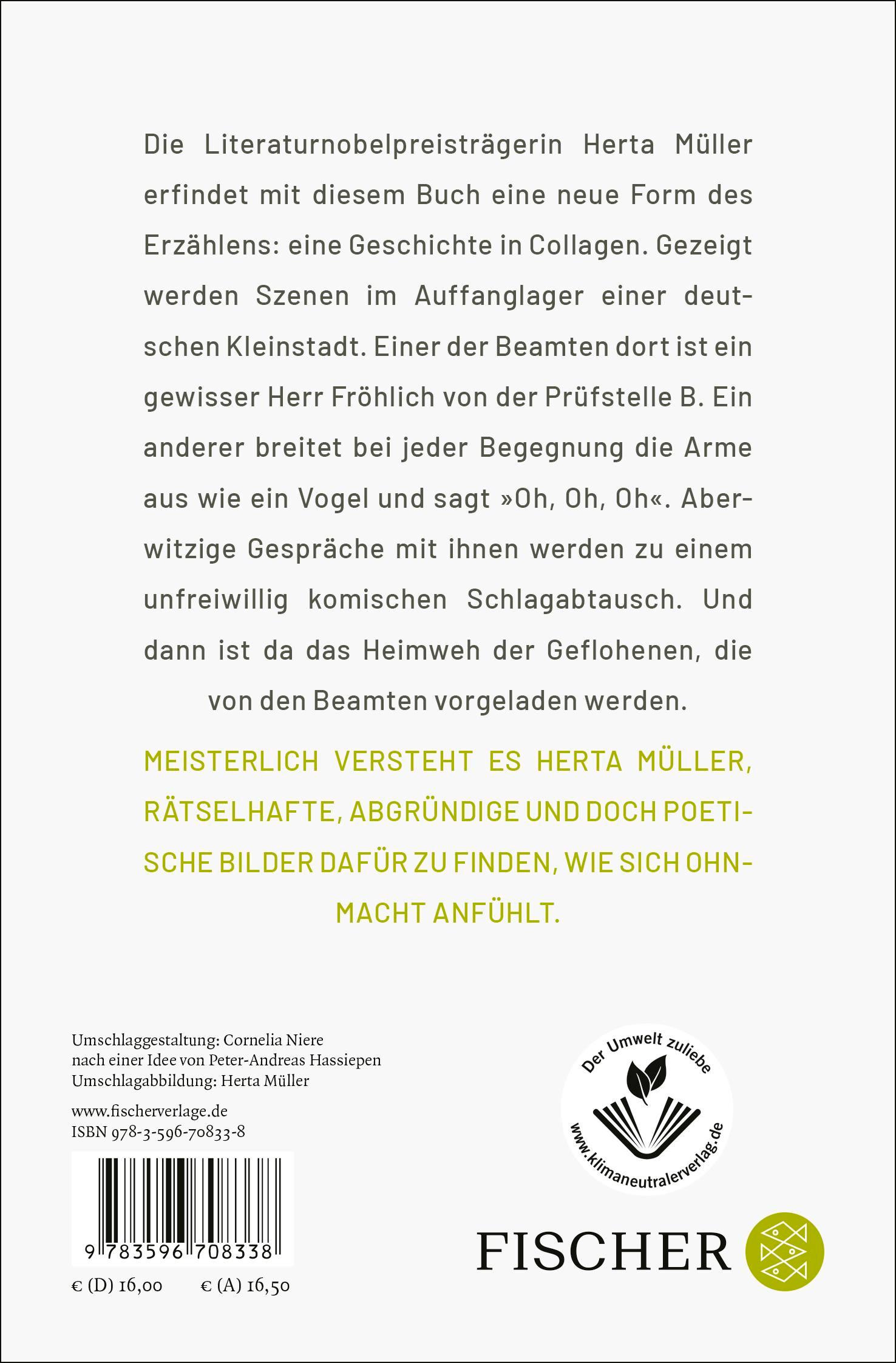 Rückseitencover Der Beamte sagte