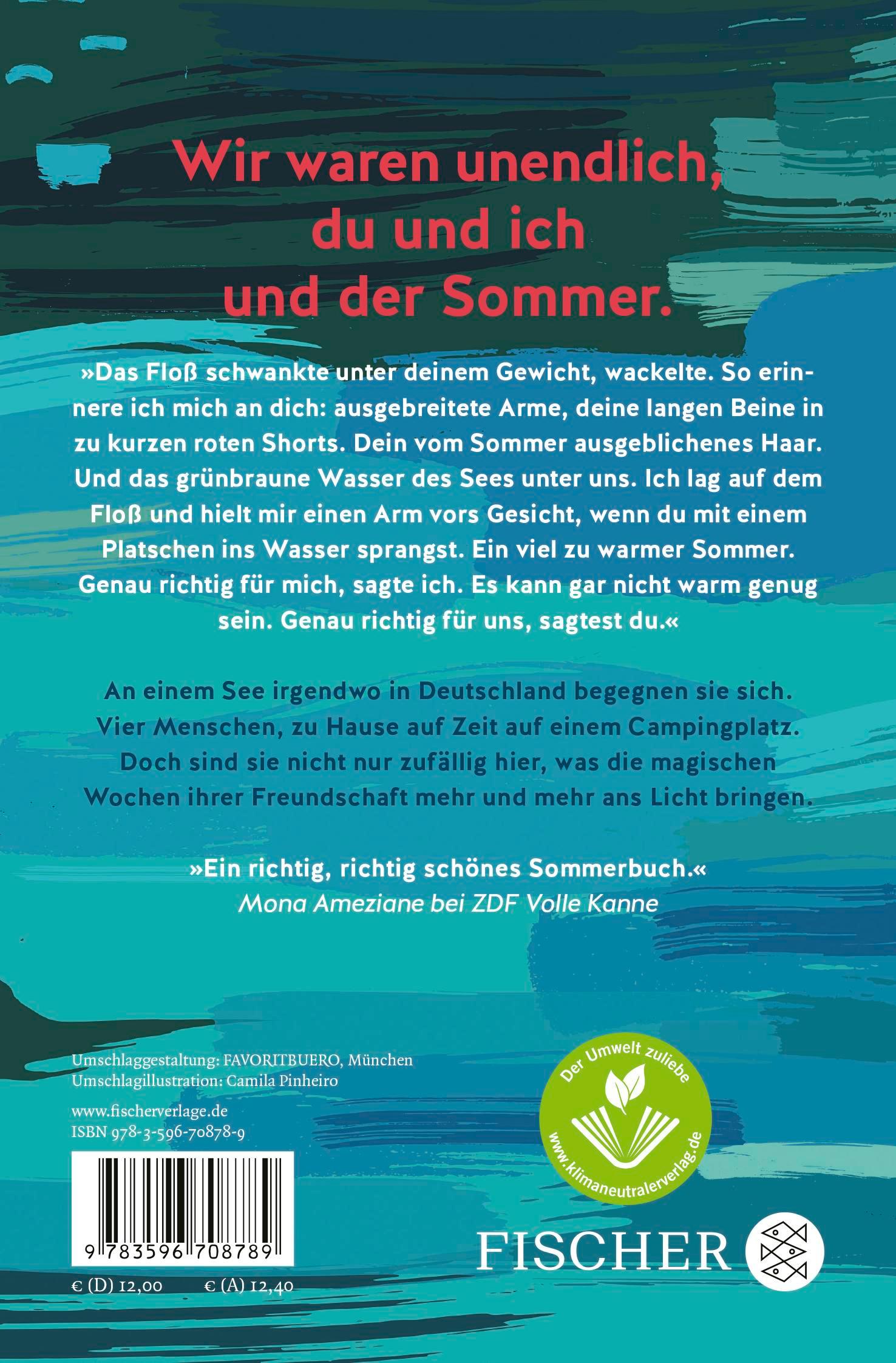 Rückseitencover Ein unendlich kurzer Sommer