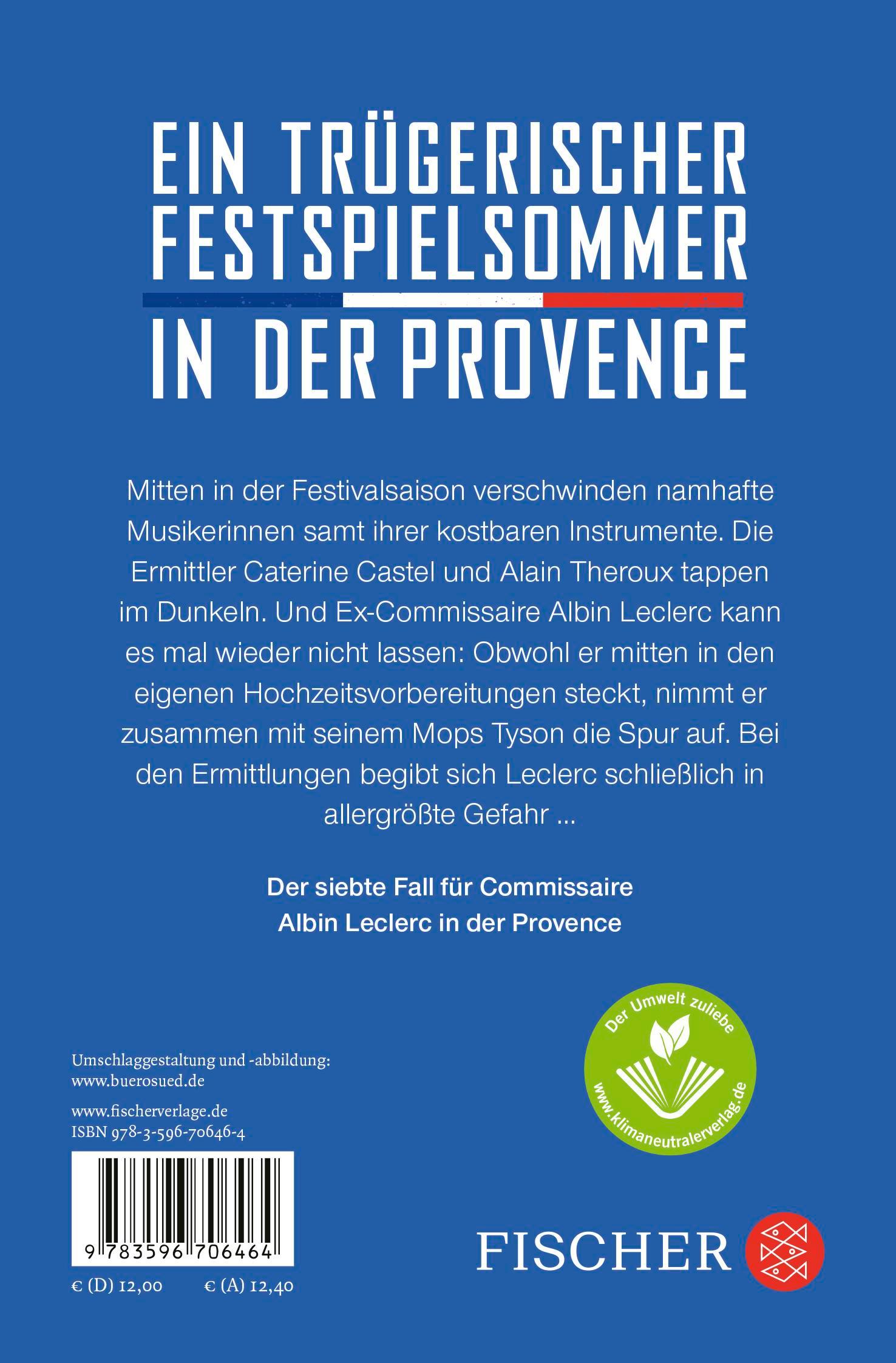Rückseitencover Trügerische Provence