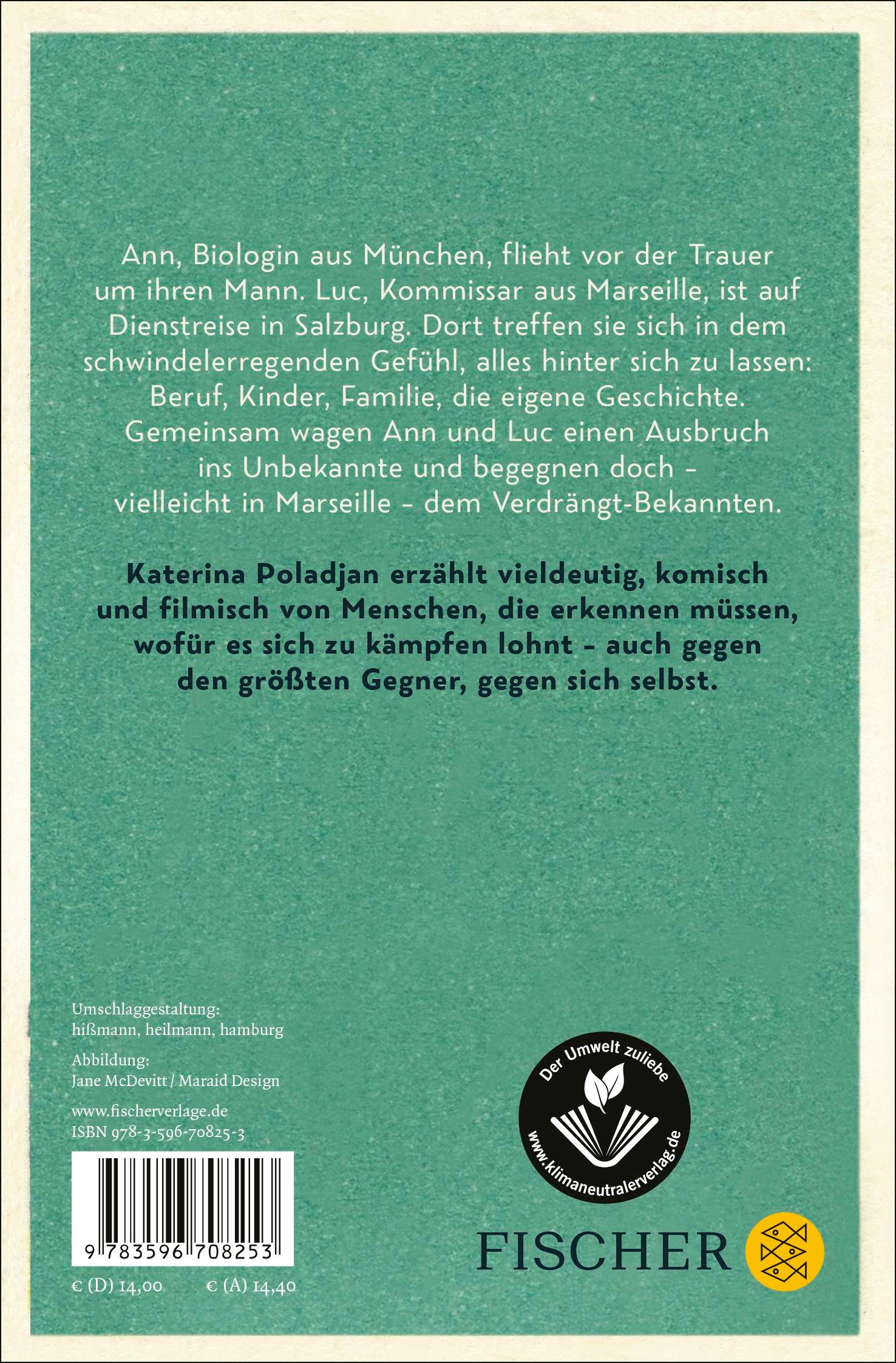 Rückseitencover Vielleicht Marseille