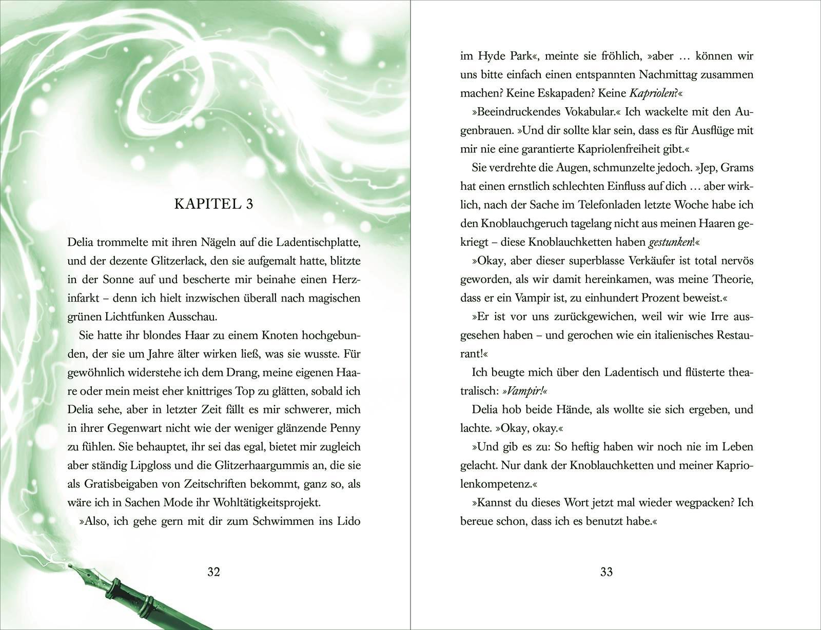 Beispielinhalt (Bild) Die Geschichtenwandler - Magische Tinte