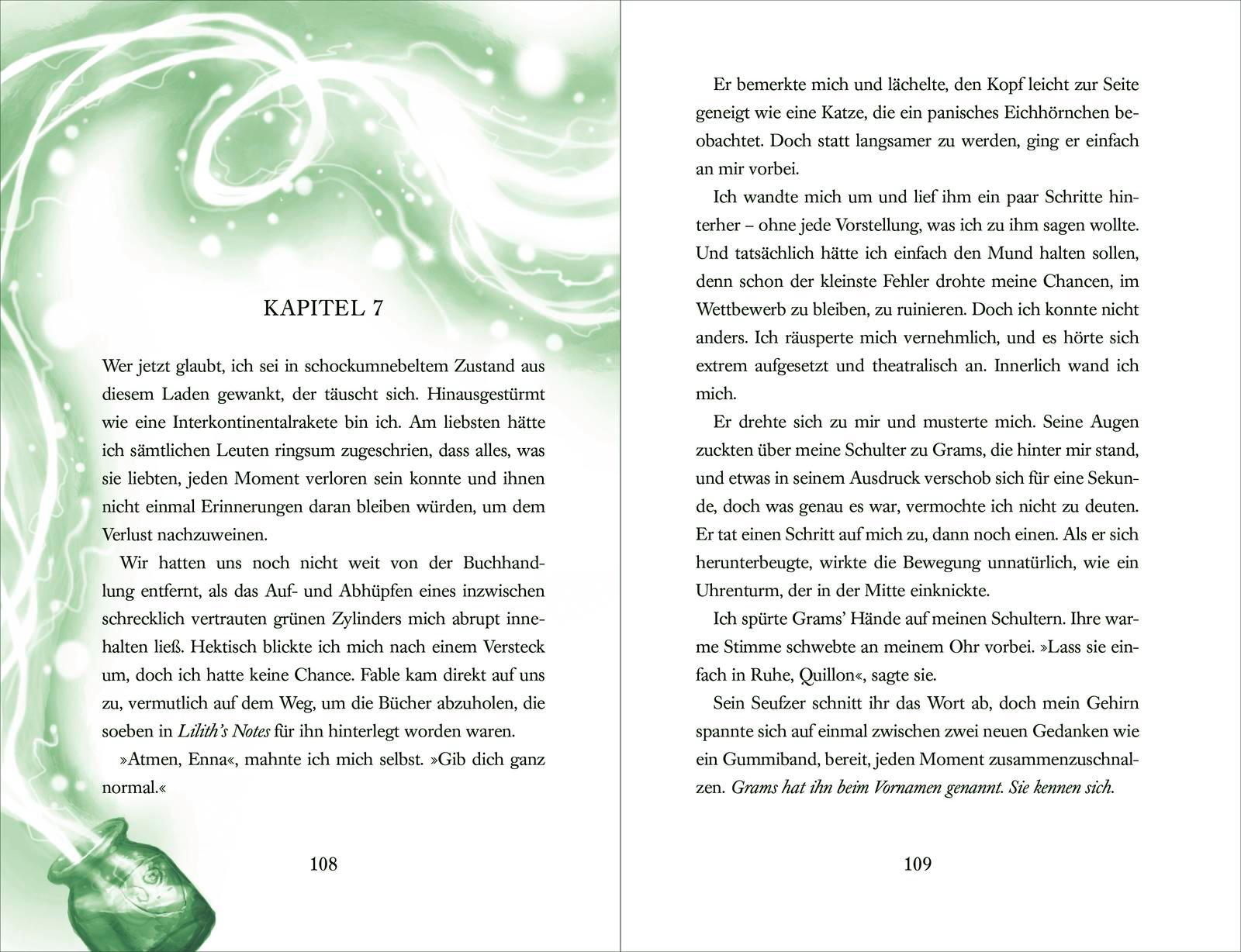 Beispielinhalt (Bild) Die Geschichtenwandler - Magische Tinte