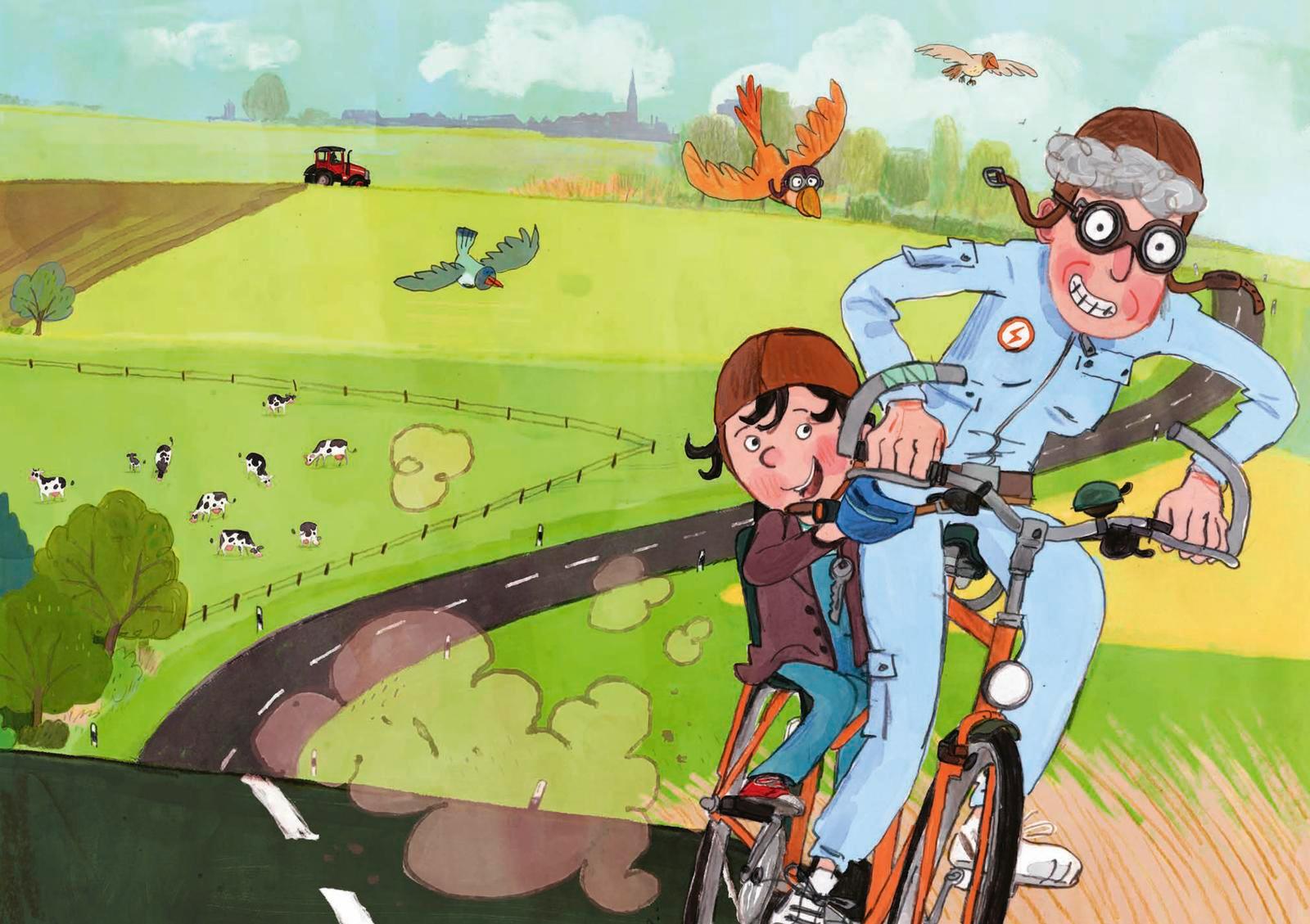 Beispielinhalt (Bild) Mo und die coolste Oma der Welt