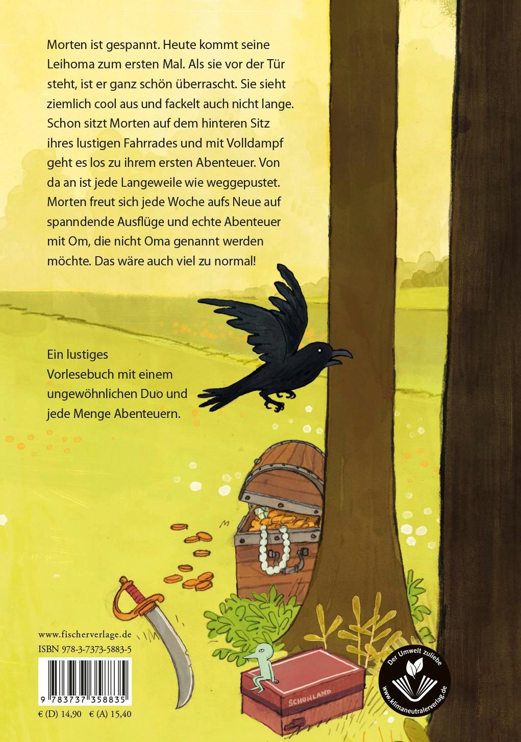 Rückseitencover Mo und die coolste Oma der Welt