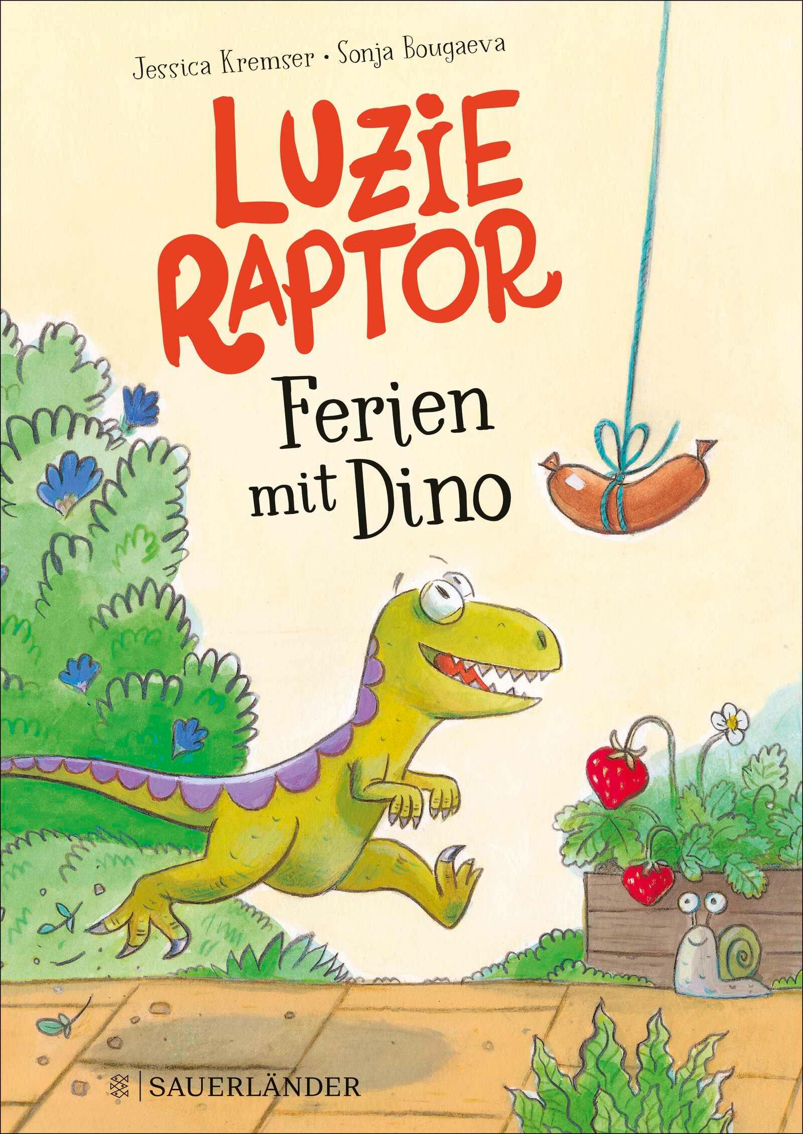 Vorderes Coverbild Luzie Raptor. Ferien mit Dino