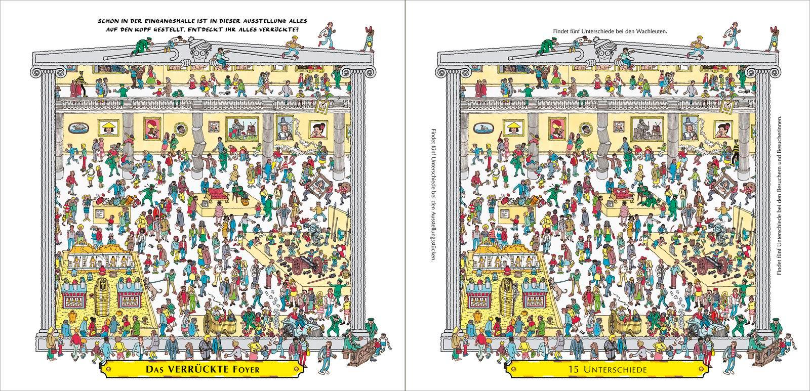 Beispielinhalt (Bild) Wo ist Walter? Finde den Fehler