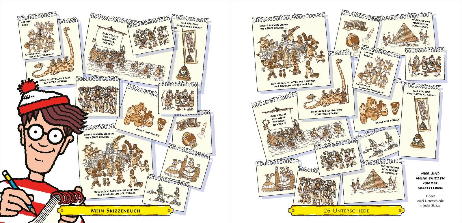 Beispielinhalt (Bild) Wo ist Walter? Finde den Fehler