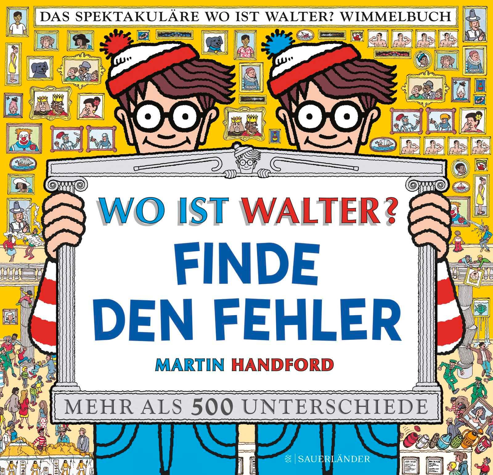Vorderes Coverbild Wo ist Walter? Finde den Fehler
