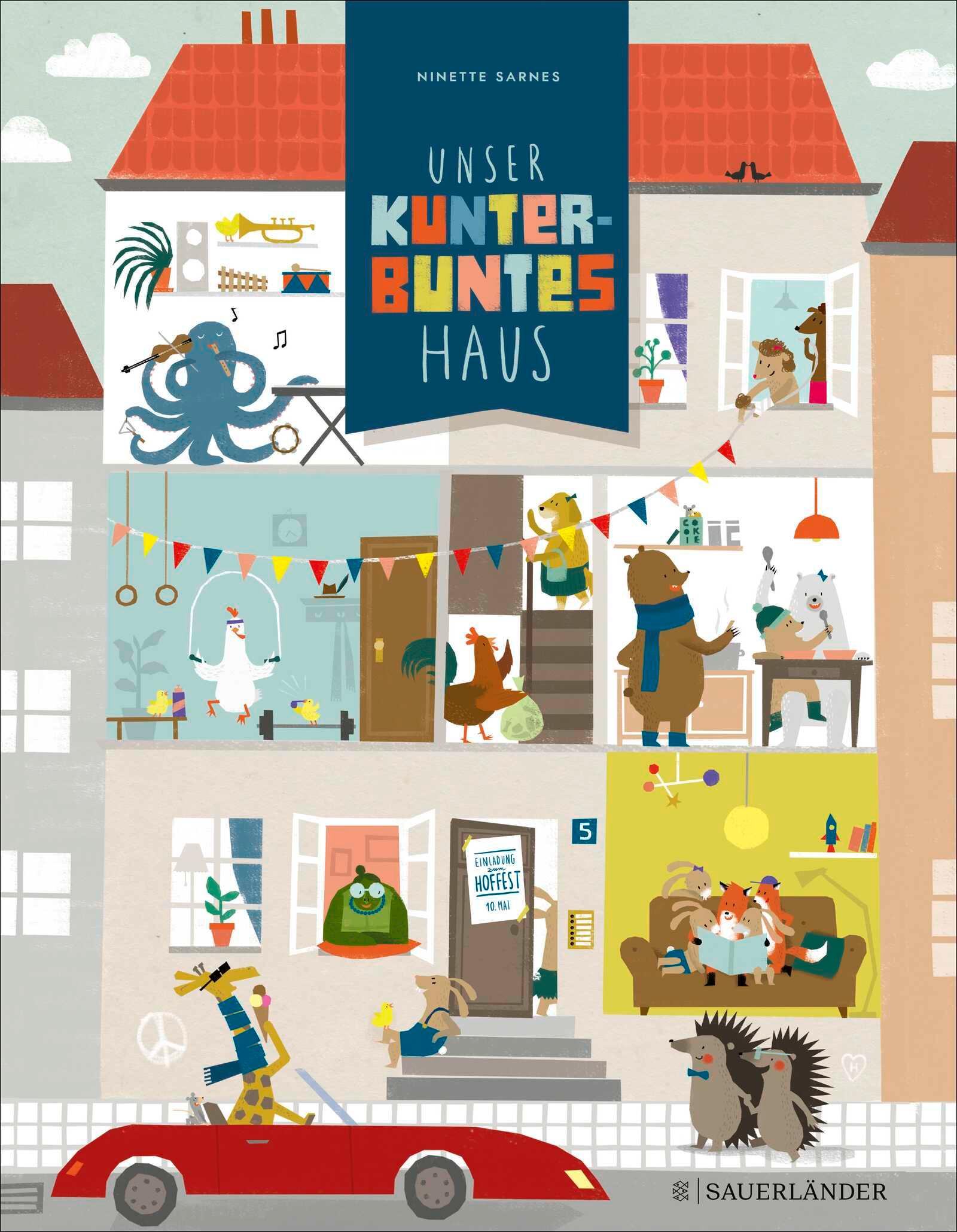 Vorderes Coverbild Unser kunterbuntes Haus