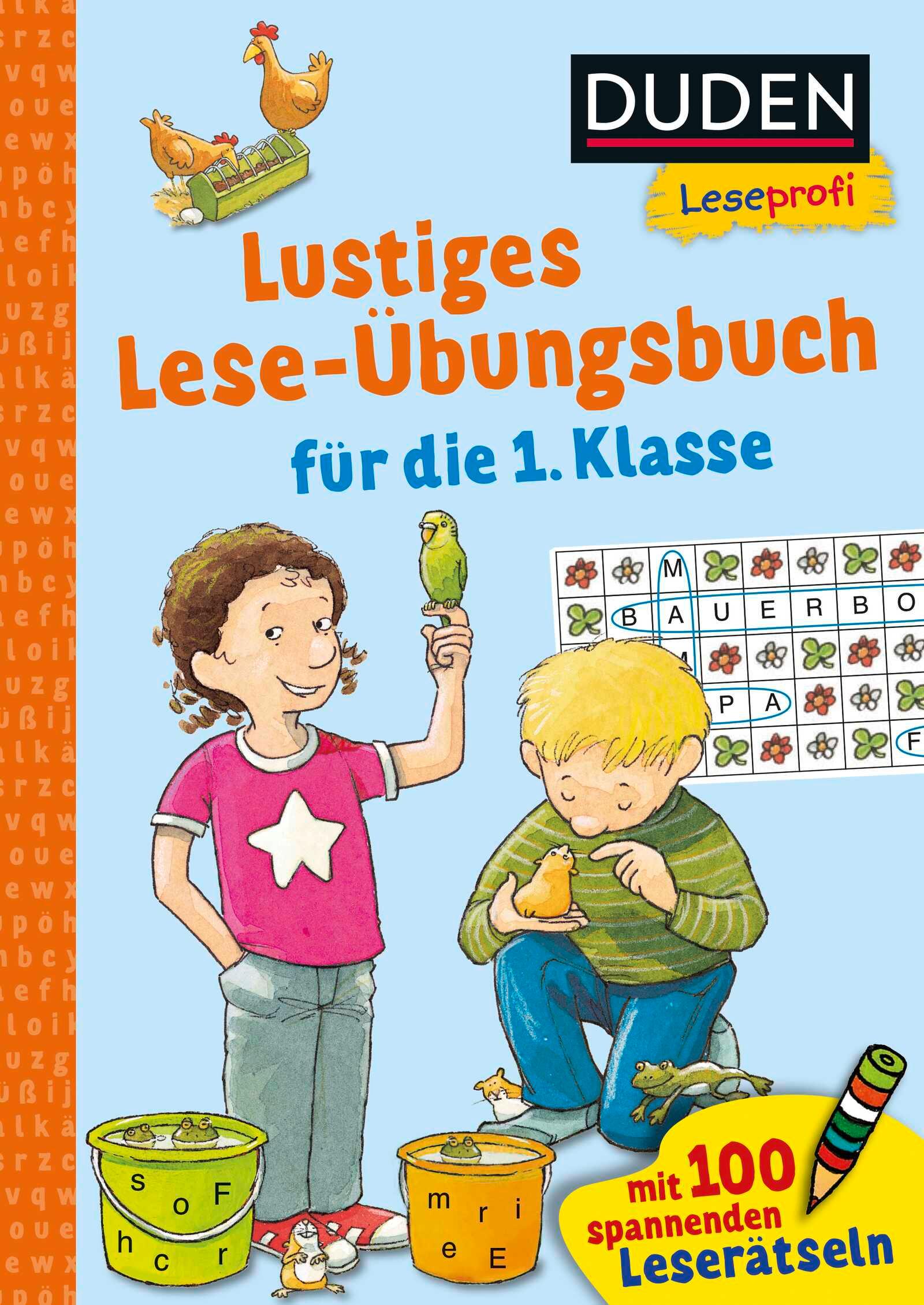 Vorderes Coverbild Duden Leseprofi - Lustiges Lese-Übungsbuch für die 1. Klasse