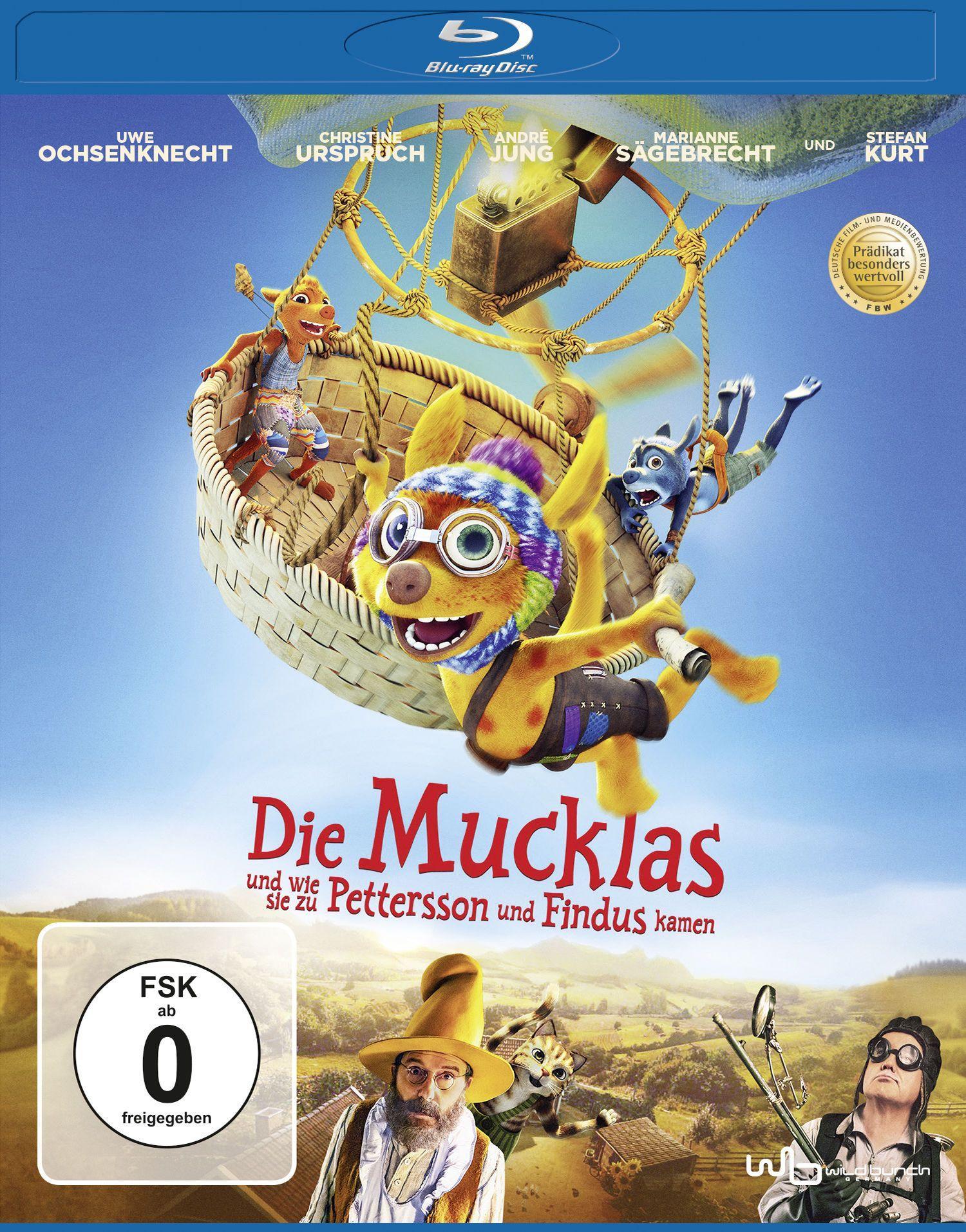 Vorderes Coverbild Die Mucklas ... und wie sie zu Pettersson und Findus kamen