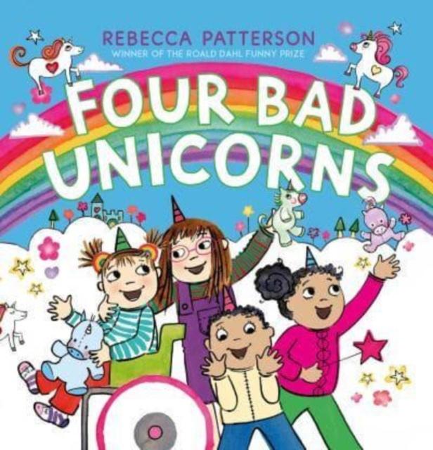 Vorderes Coverbild Four Bad Unicorns