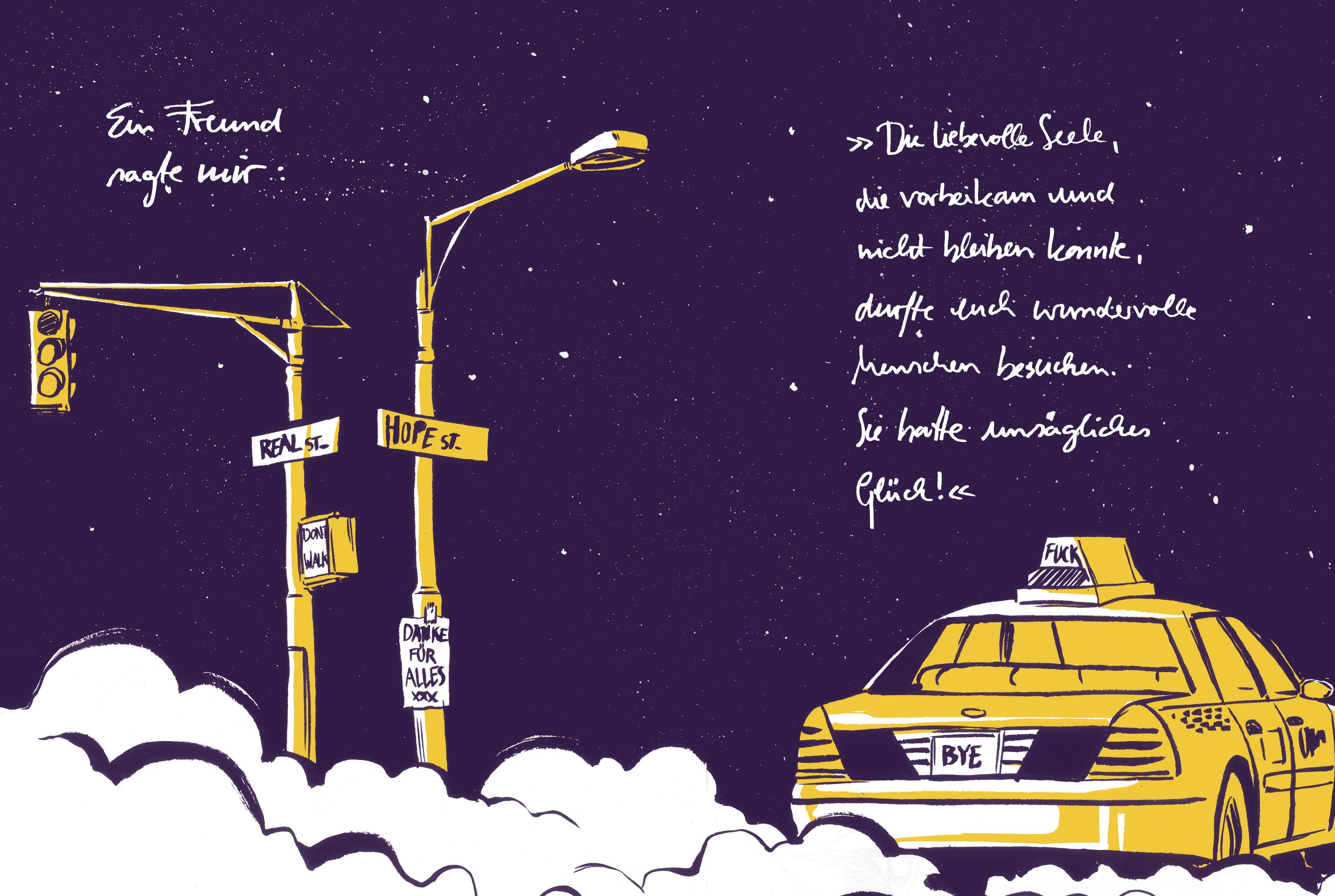 Beispielinhalt (Bild) Gute Reise, kleiner Stern