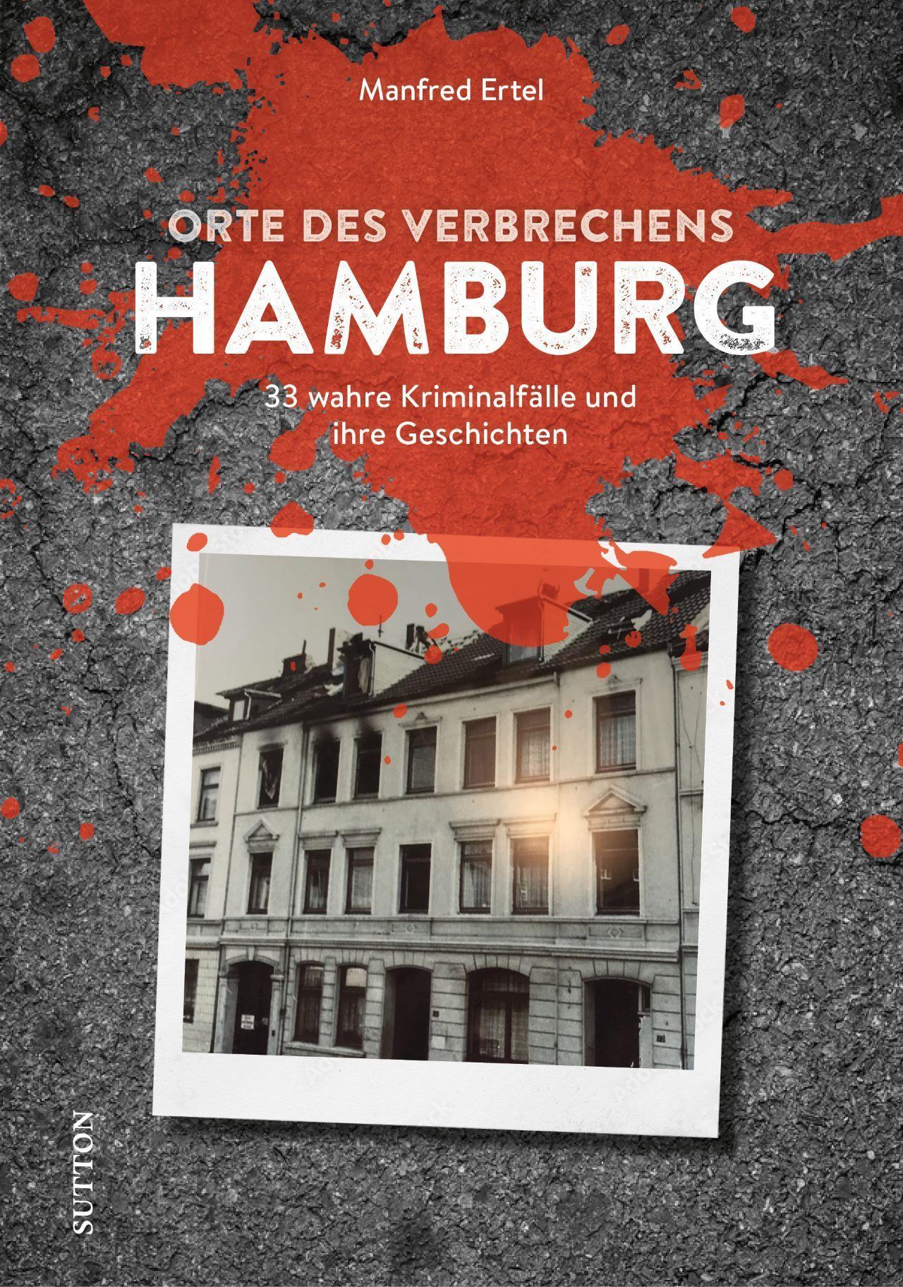 Vorderes Coverbild Orte des Verbrechens Hamburg