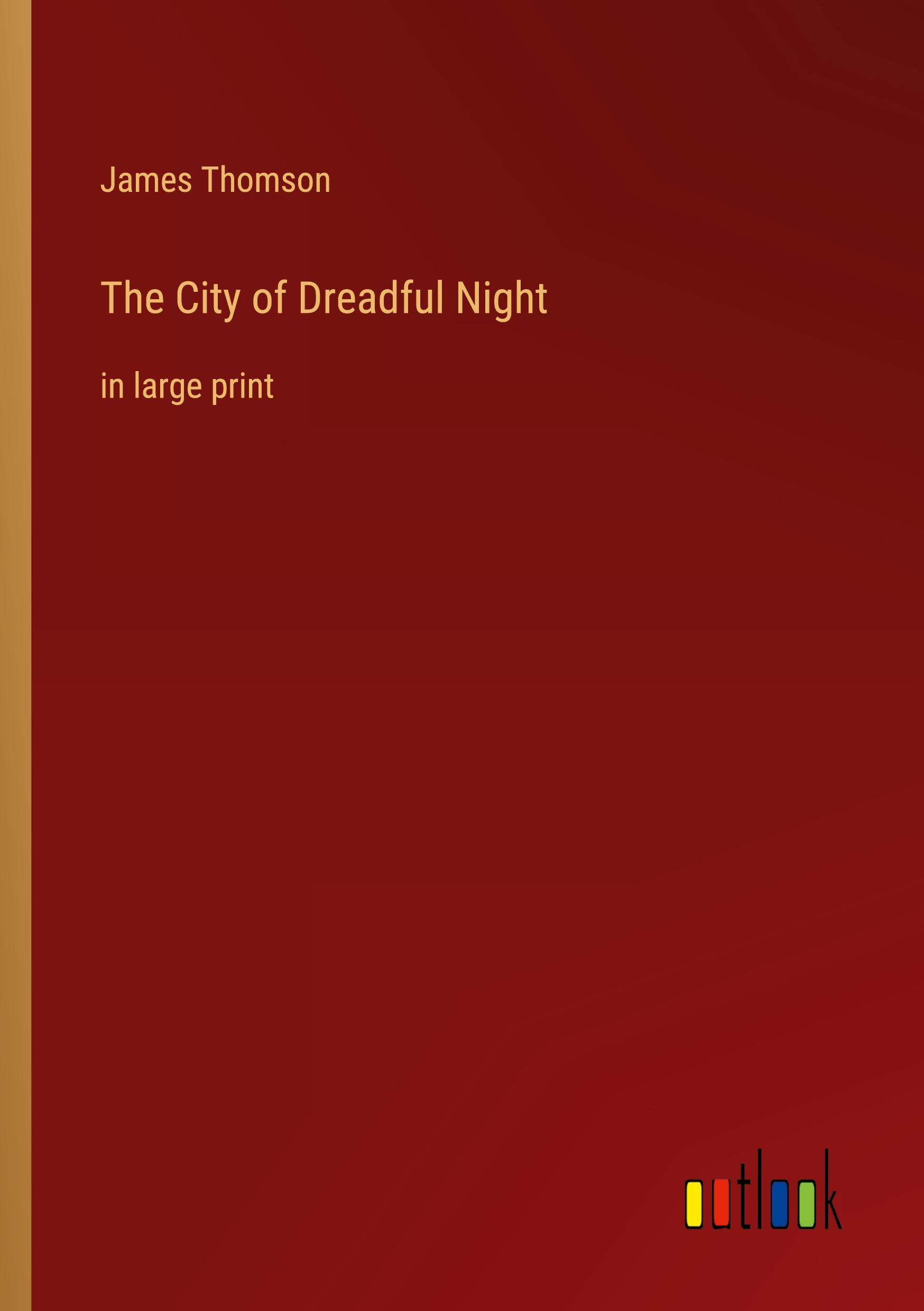 Vorderes Coverbild The City of Dreadful Night