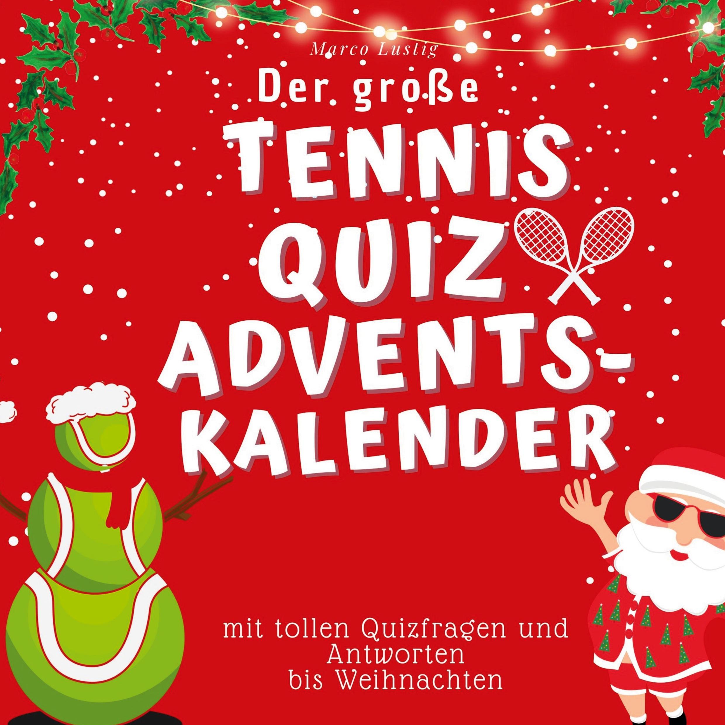 Vorderes Coverbild Der große Tennisquiz-Adventskalender