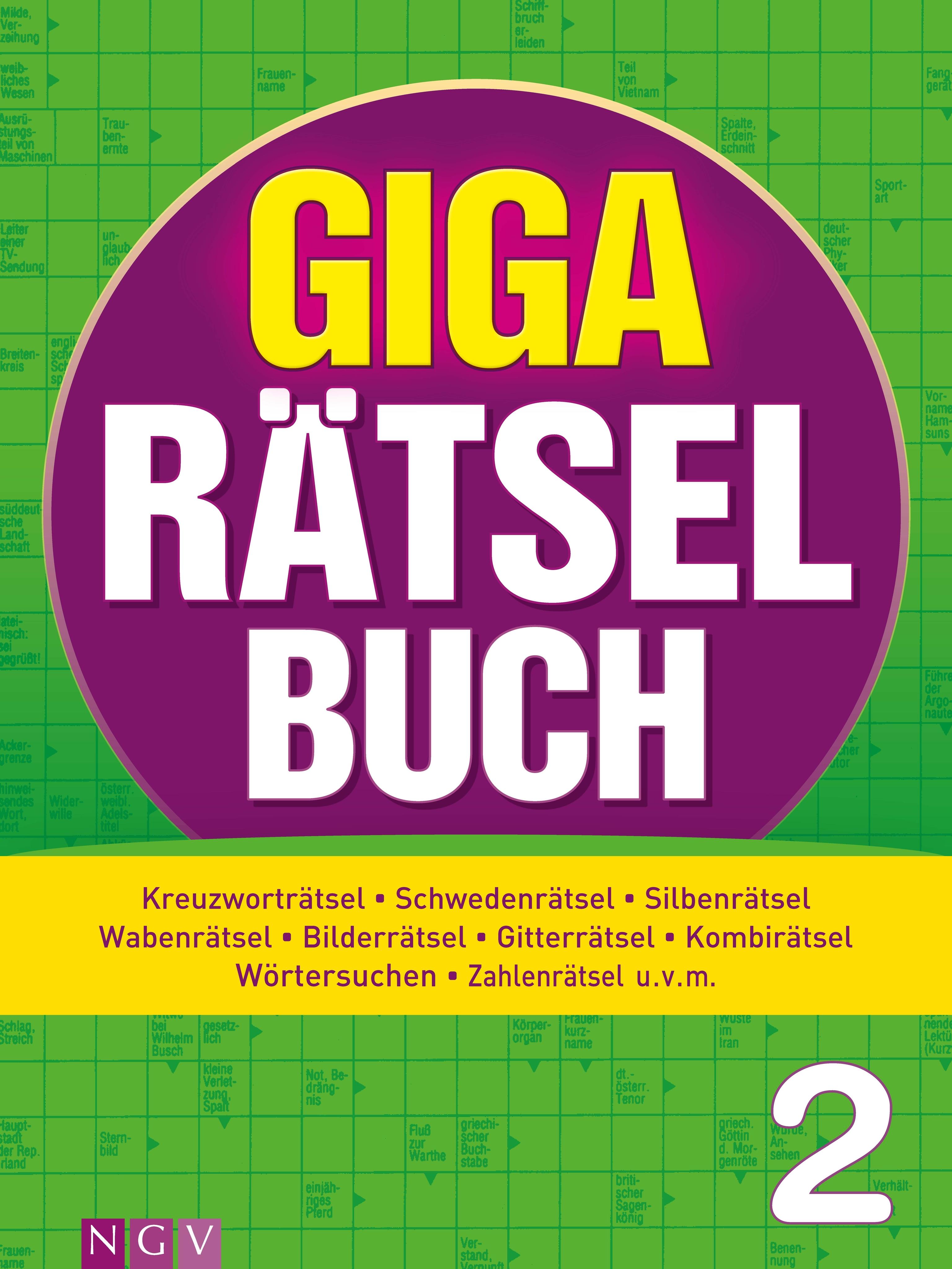 Vorderes Coverbild Giga-Rätselbuch 2