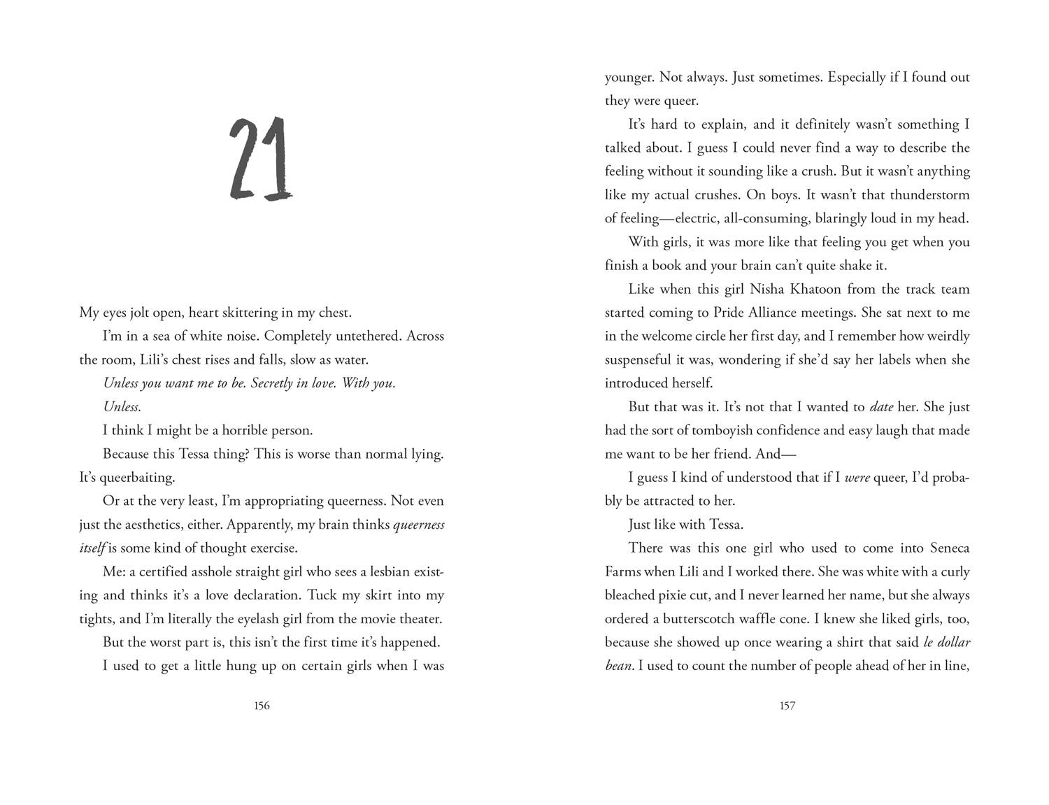 Beispielinhalt (Bild) Imogen, Obviously