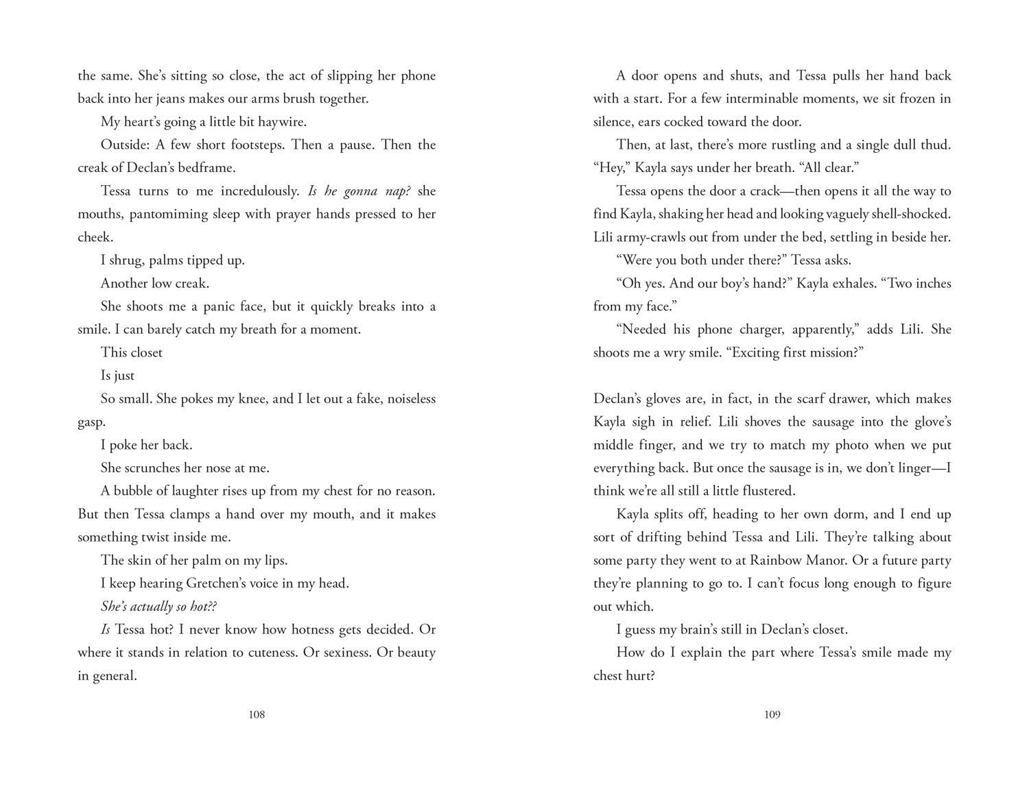 Beispielinhalt (Bild) Imogen, Obviously