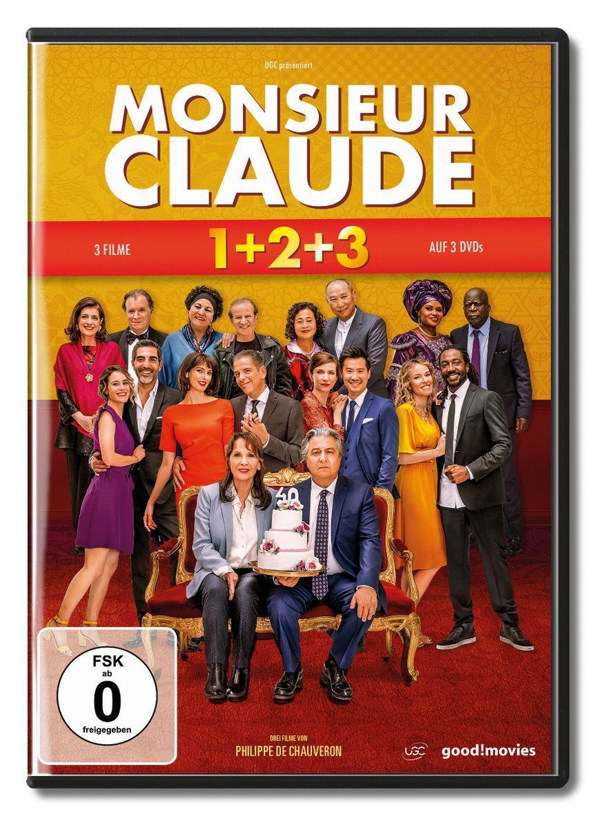 Vorderes Coverbild Monsieur Claude 3er Box