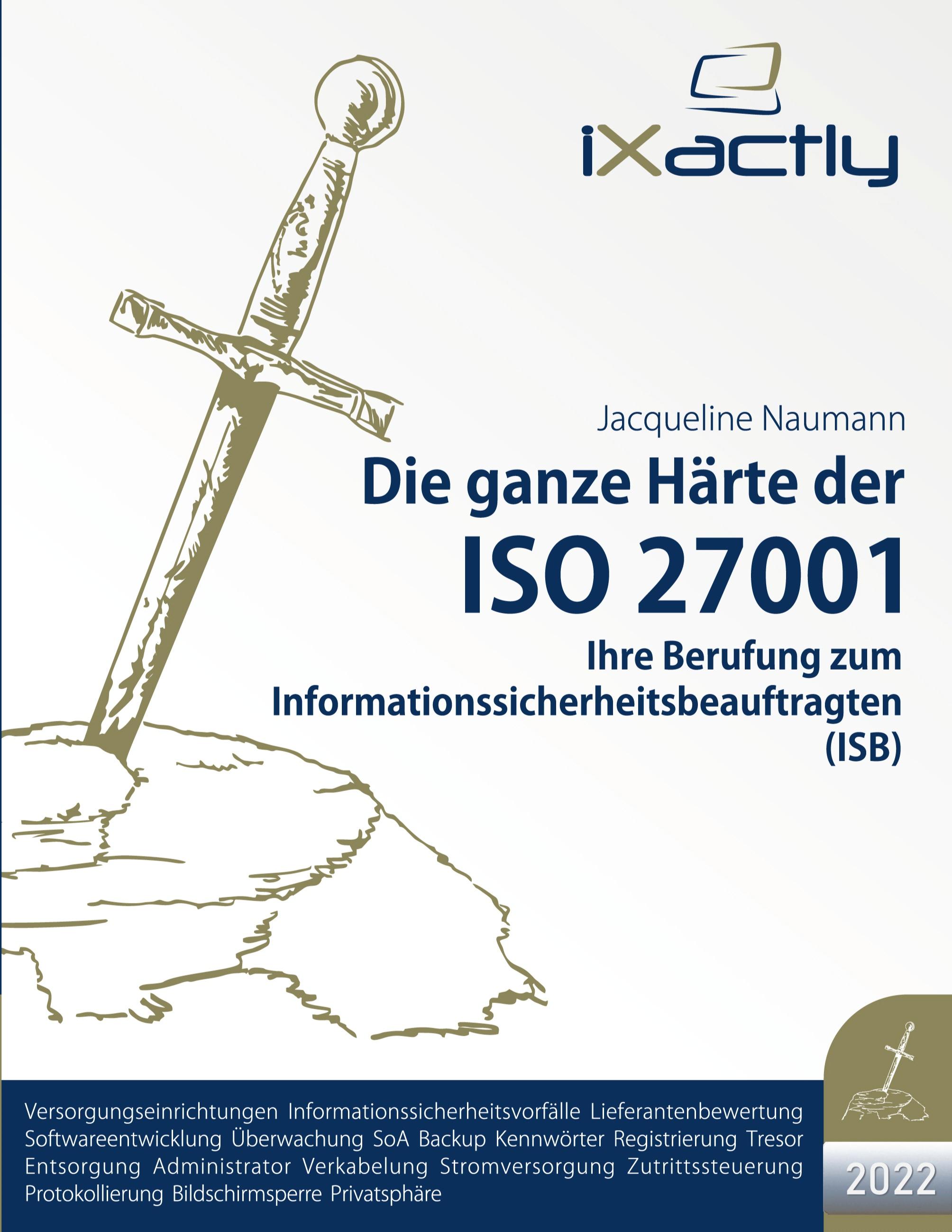 Vorderes Coverbild Ihre Berufung zum Informationssicherheitsbeauftragten (ISB)