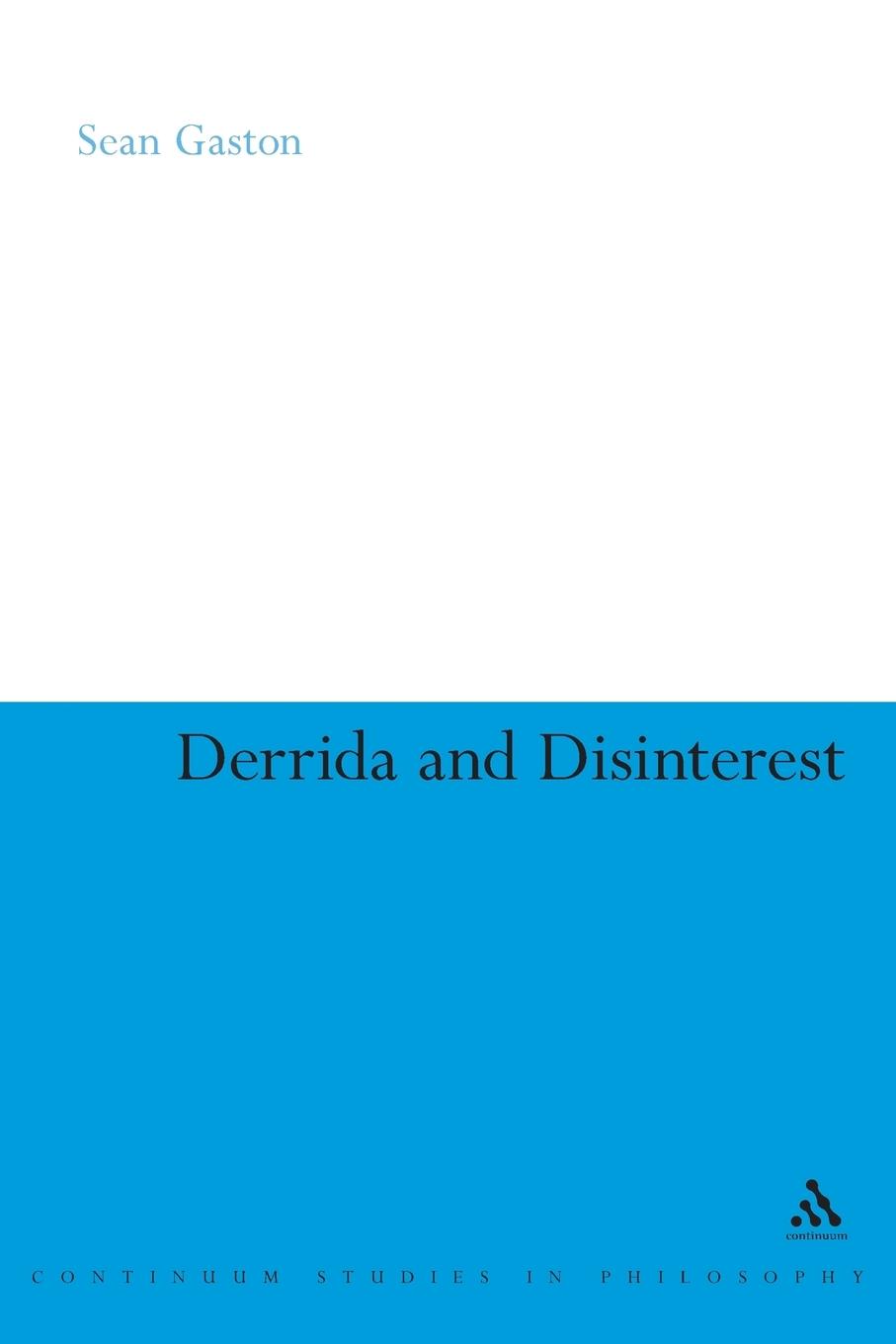 Vorderes Coverbild Derrida and Disinterest