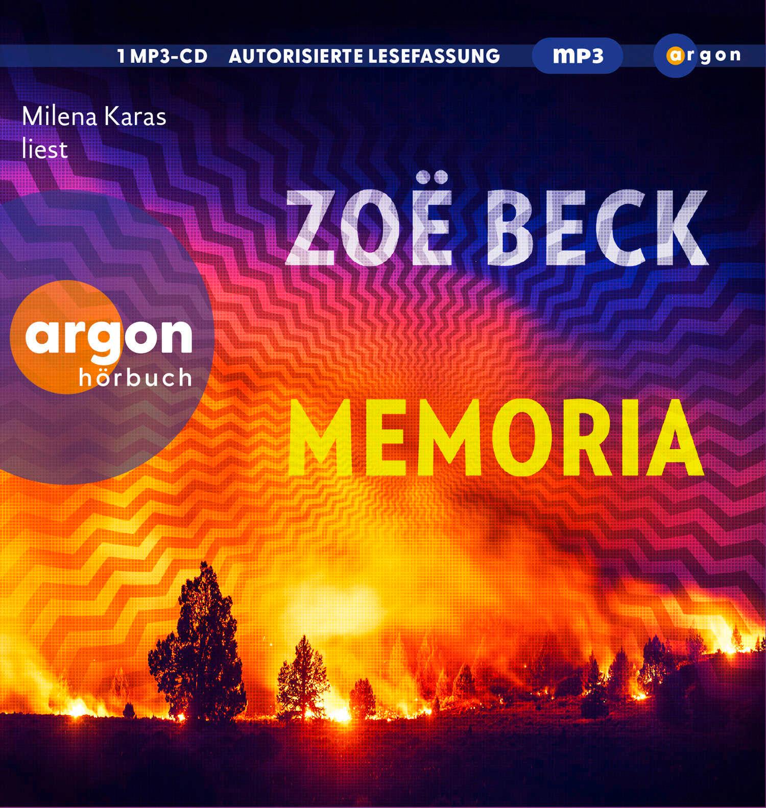 Vorderes Coverbild Memoria