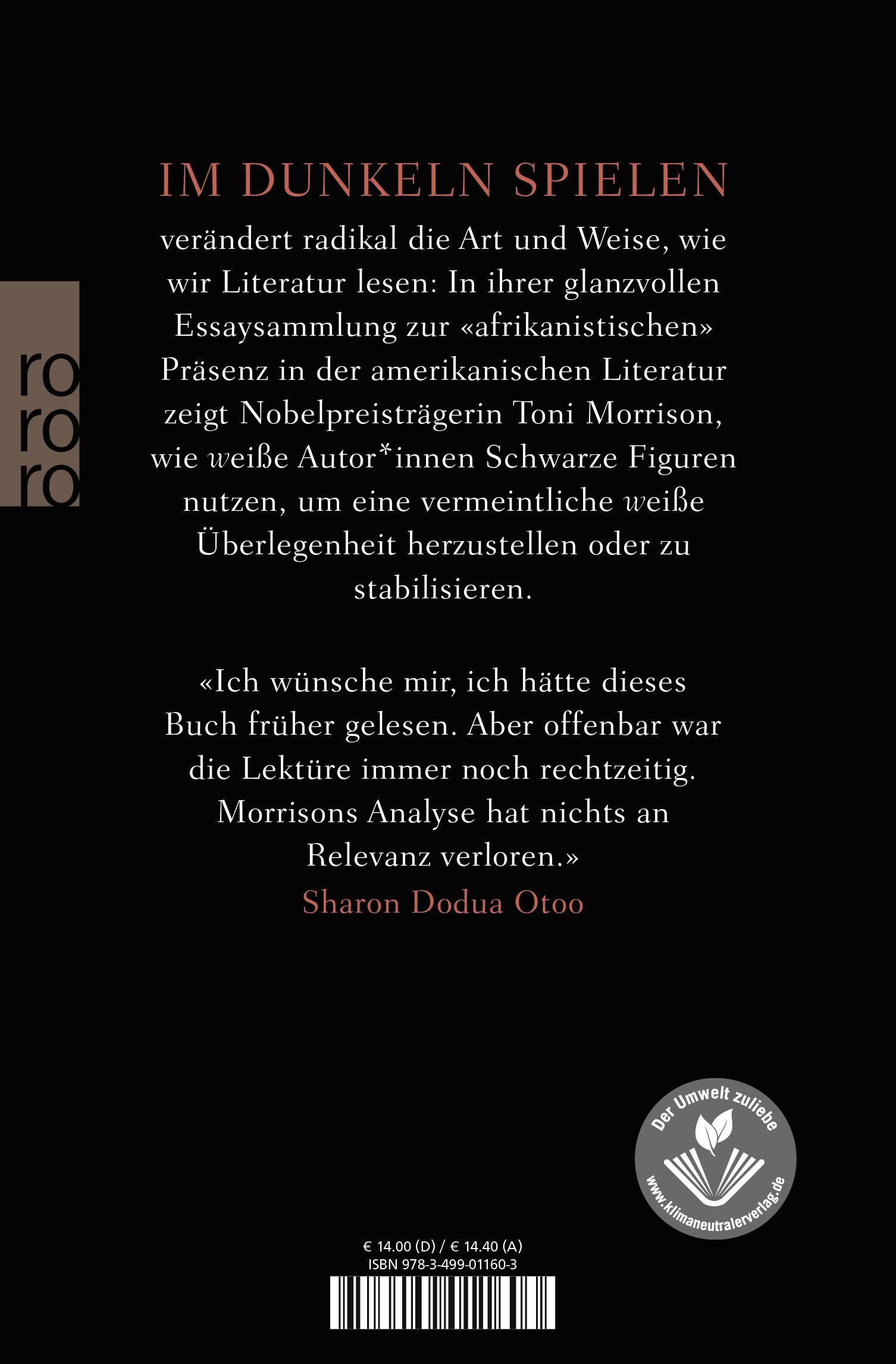 Rückseitencover Im Dunkeln spielen