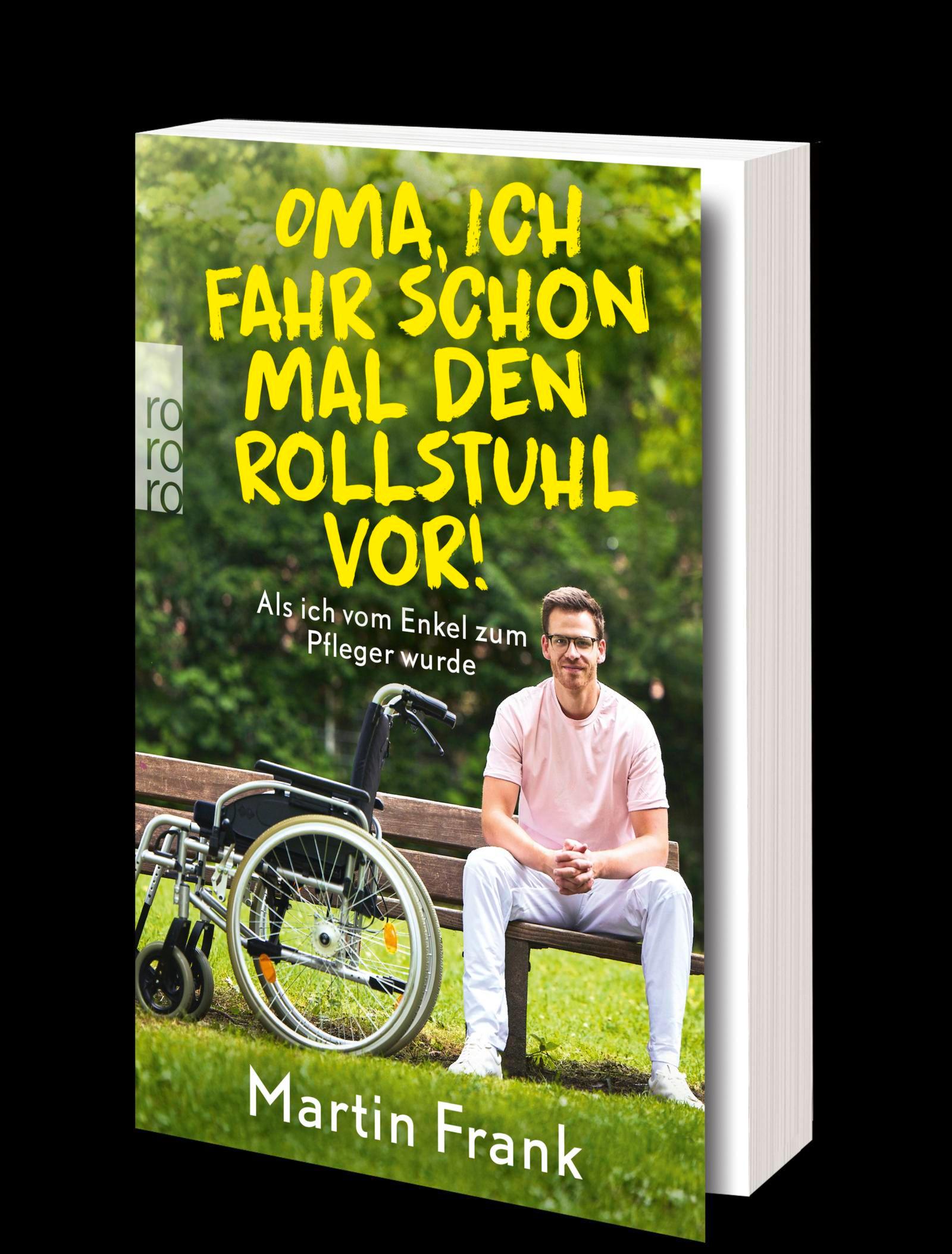 Beispielinhalt (Bild) Oma, ich fahr schon mal den Rollstuhl vor!