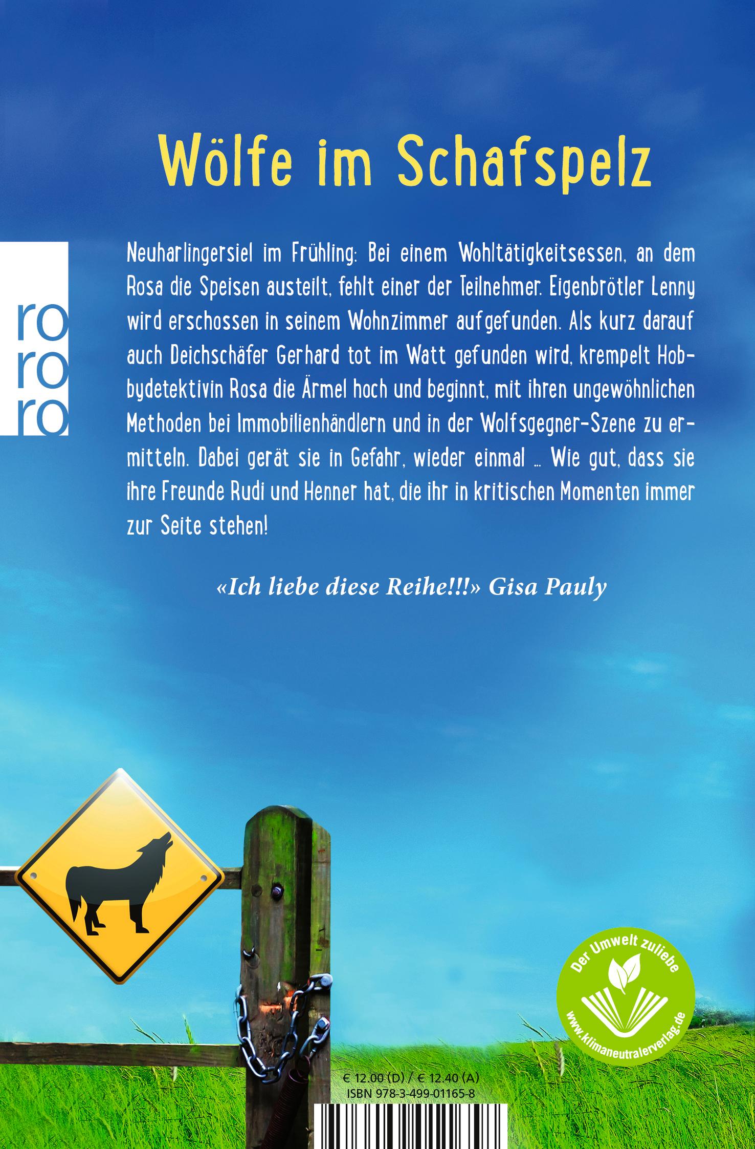 Rückseitencover Tote Lämmer lügen nicht