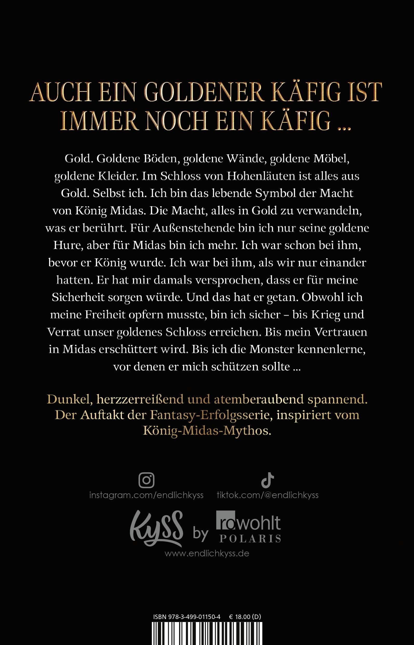 Rückseitencover The Darkest Gold - Die Gefangene