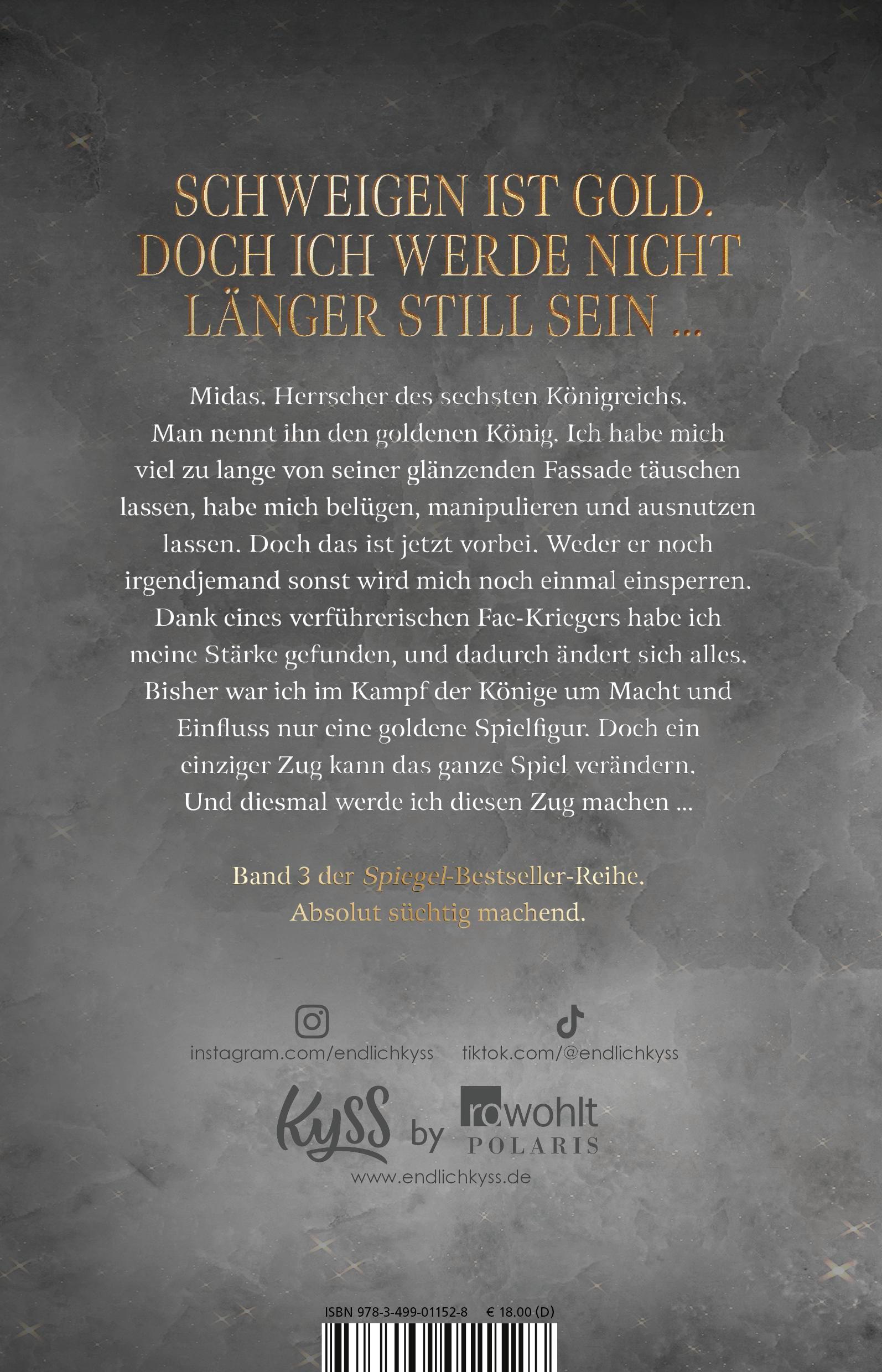 Rückseitencover The Darkest Gold - Die Geliebte