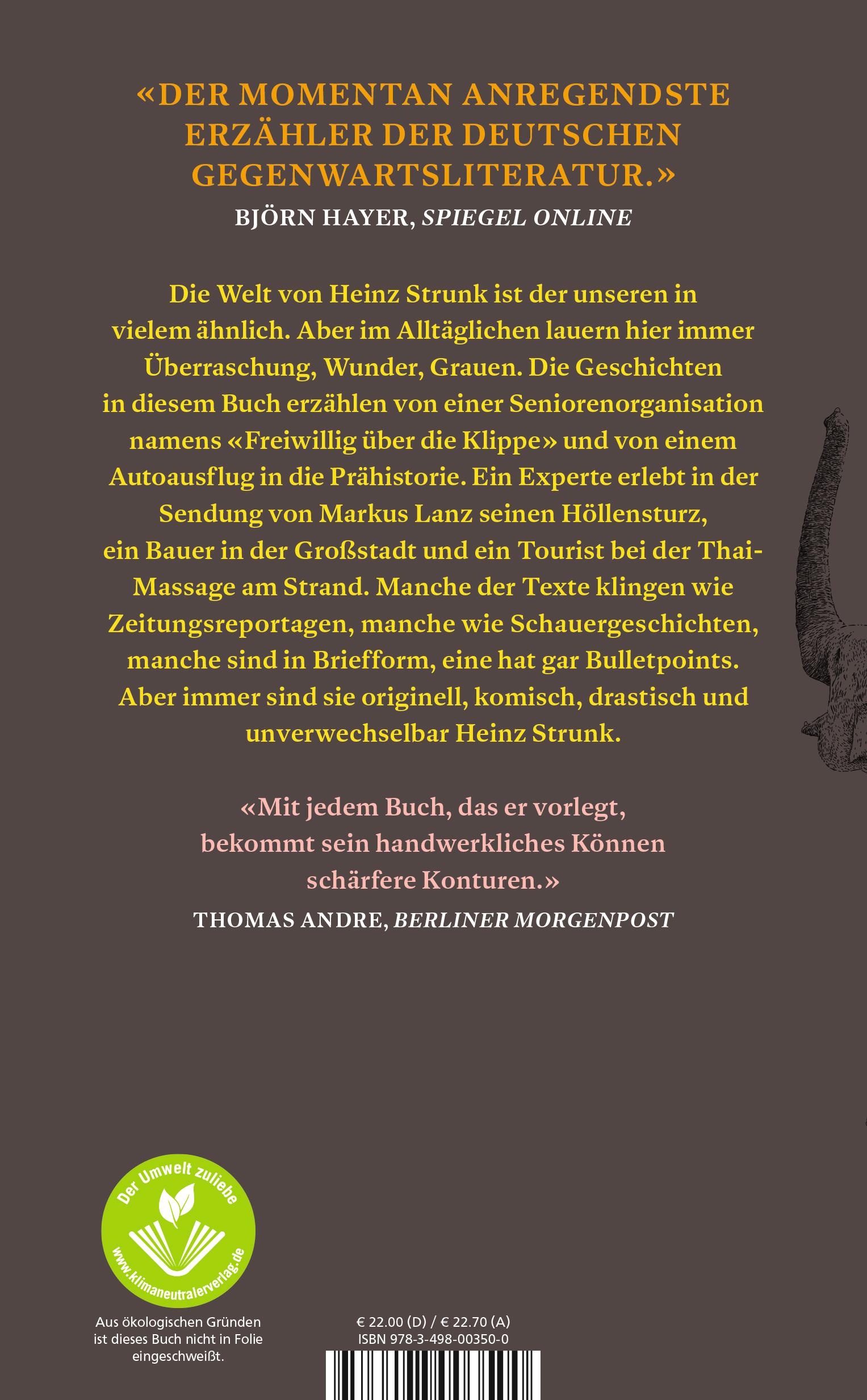 Rückseitencover Der gelbe Elefant