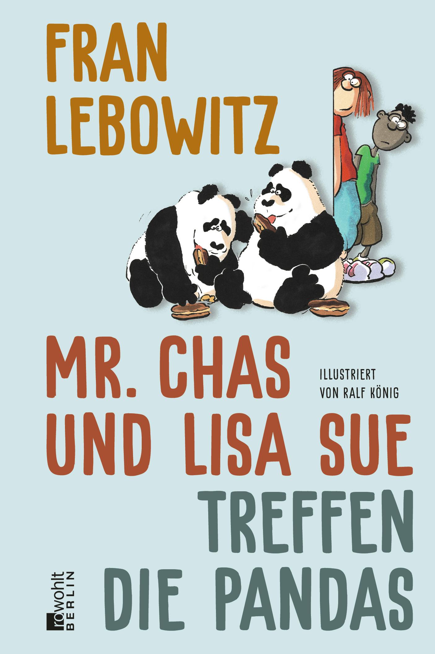 Vorderes Coverbild Mr. Chas und Lisa Sue treffen die Pandas