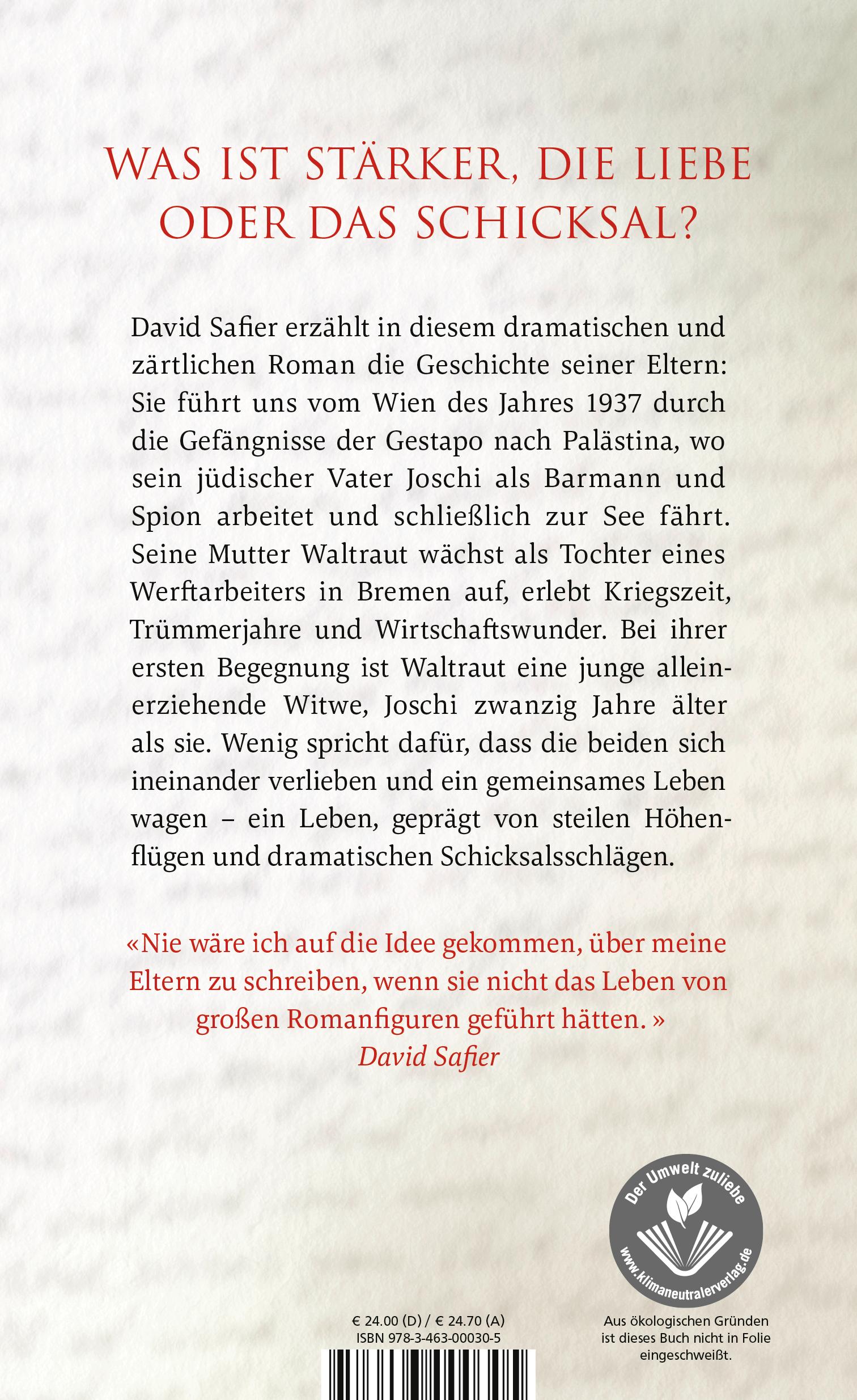 Rückseitencover Solange wir leben