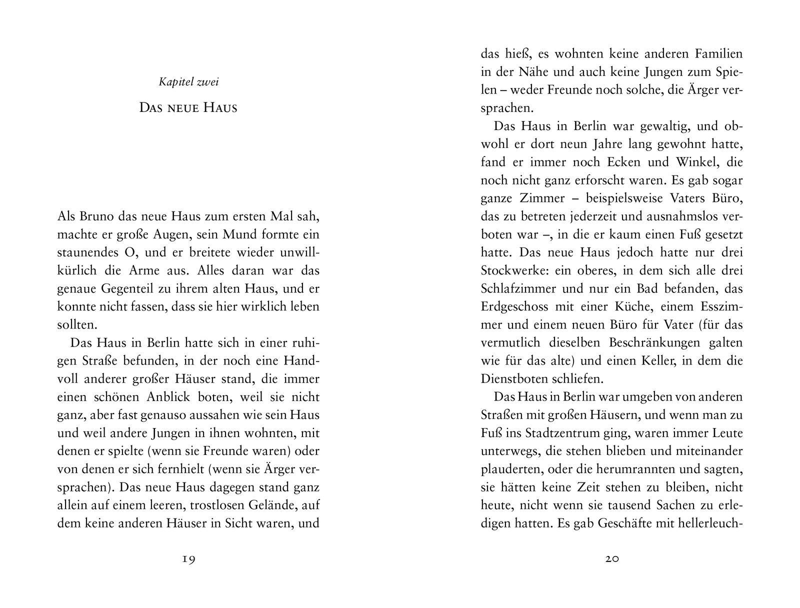 Beispielinhalt (Bild) Der Junge im gestreiften Pyjama