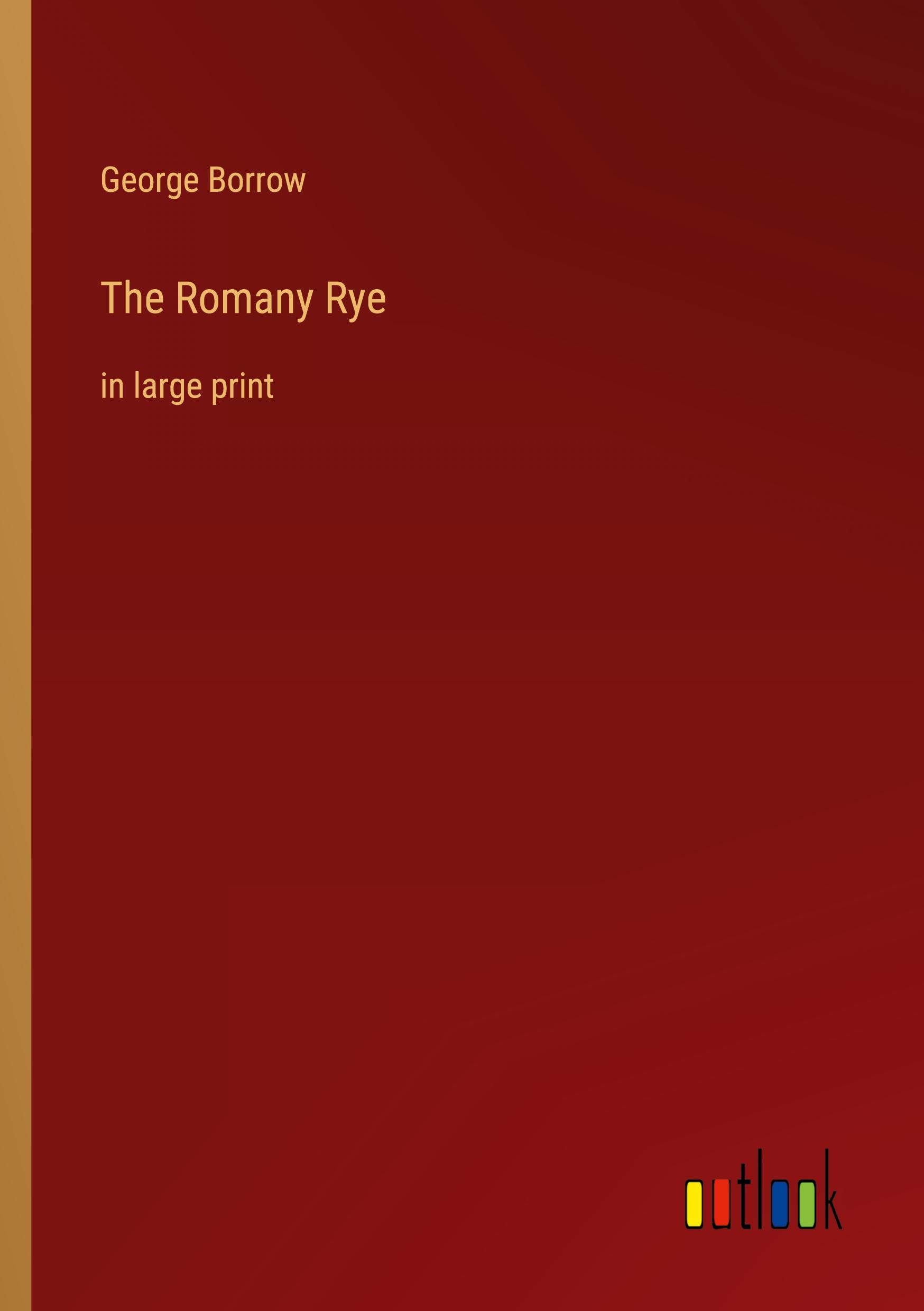 Vorderes Coverbild The Romany Rye