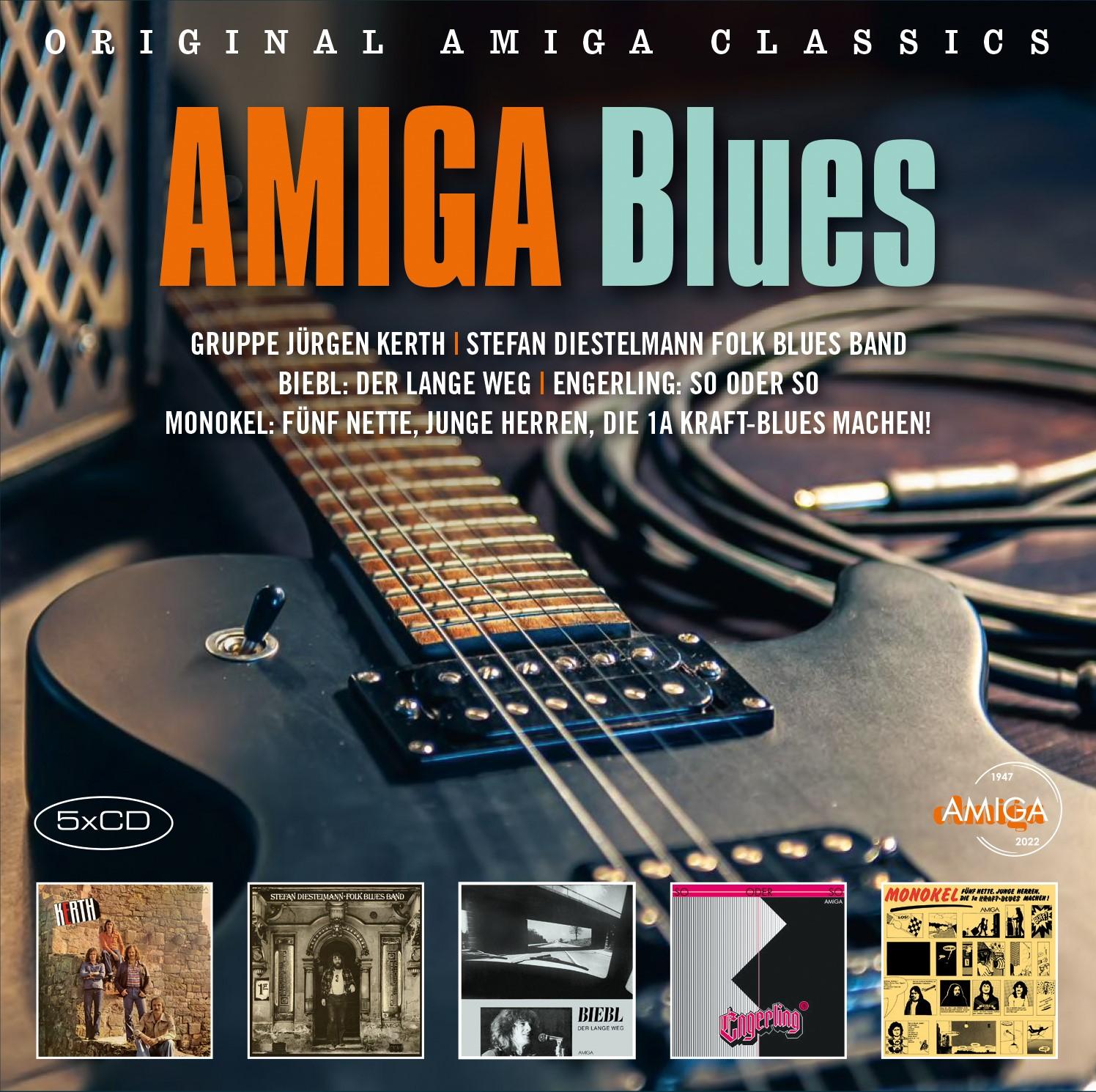 Vorderes Coverbild AMIGA Blues