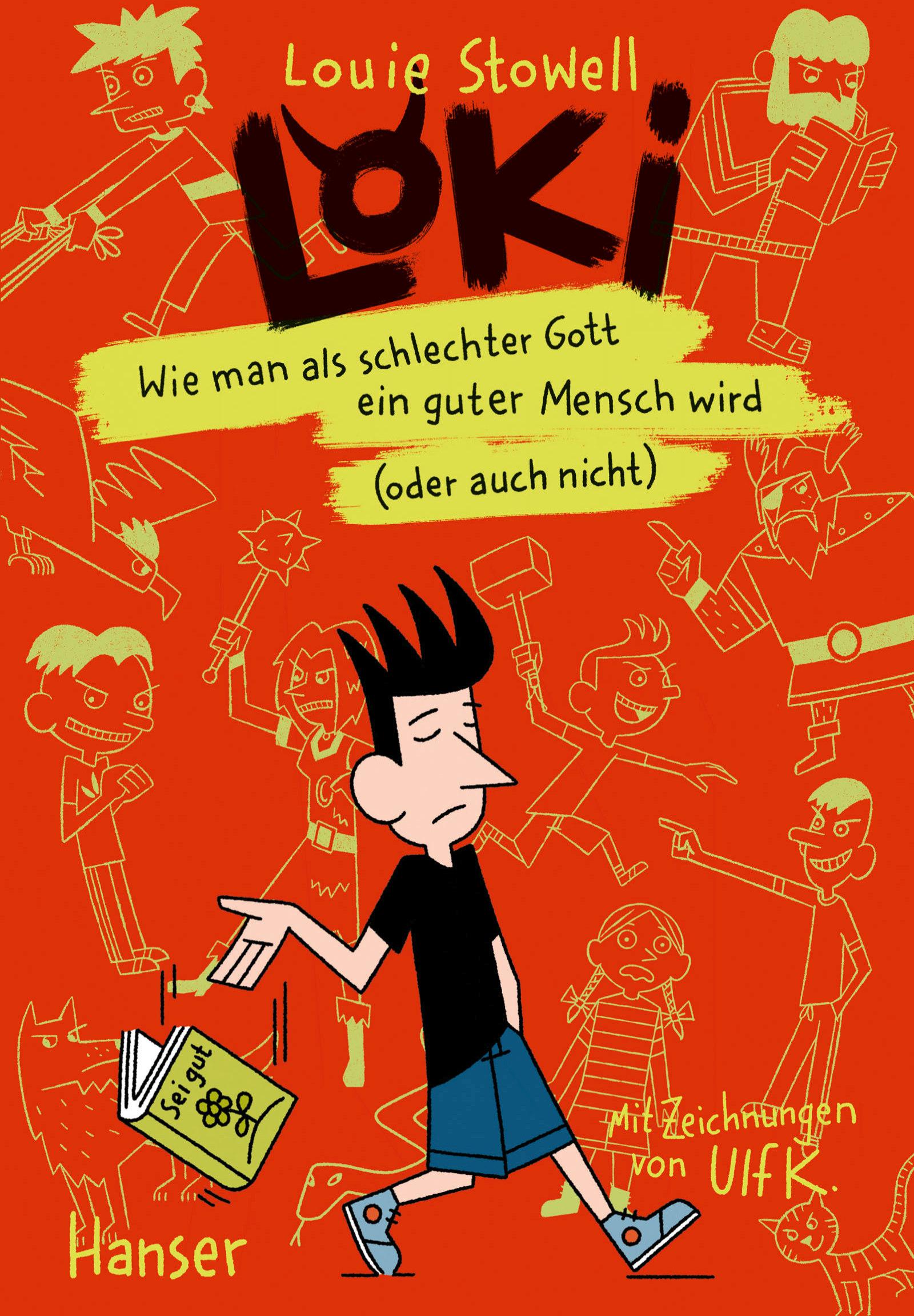 Vorderes Coverbild Loki - Wie man als schlechter Gott ein guter Mensch wird (oder auch nicht)