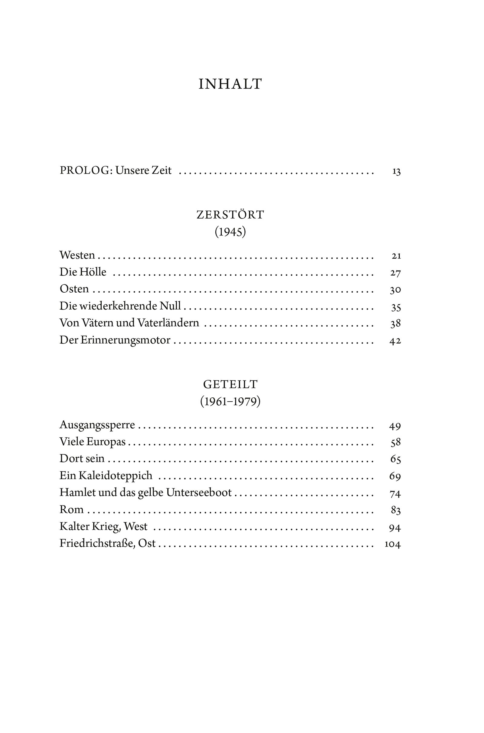 Beispielinhalt (Bild) Europa