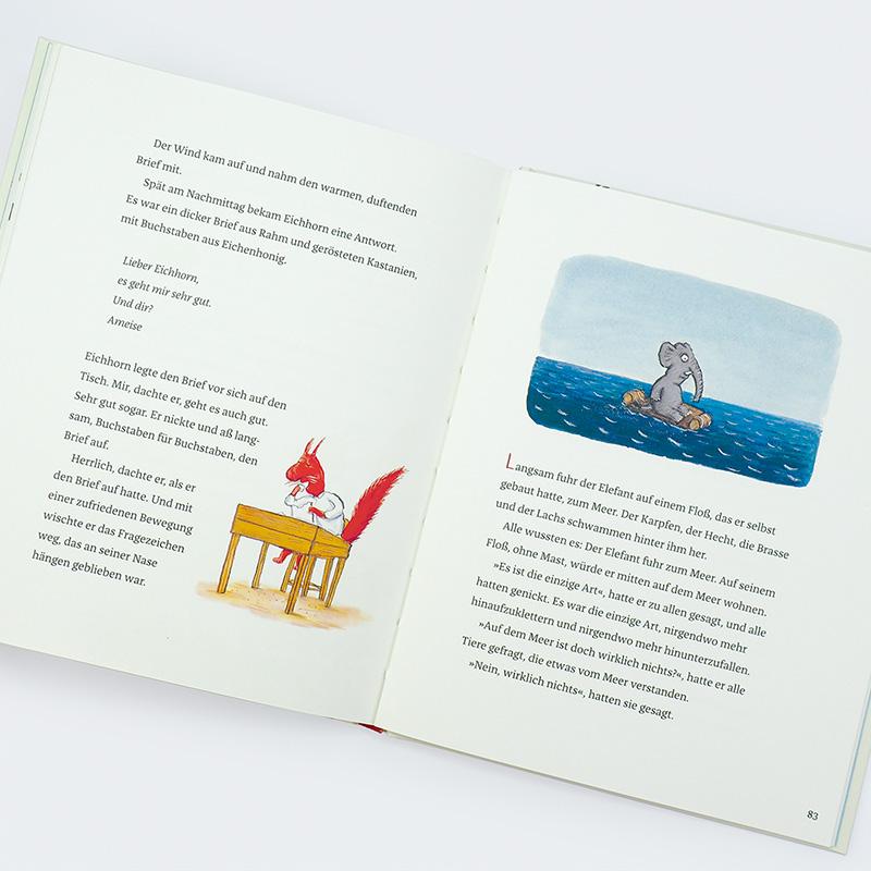 Beispielinhalt (Bild) Briefe vom Eichhorn an die Ameise